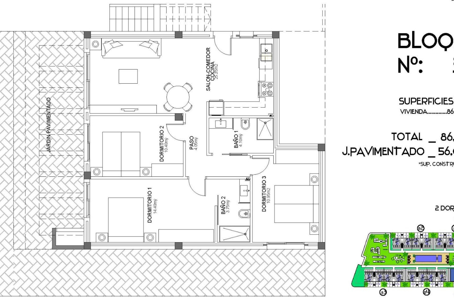 Nouvelle construction - Bungalow - Algorfa - La Finca Golf