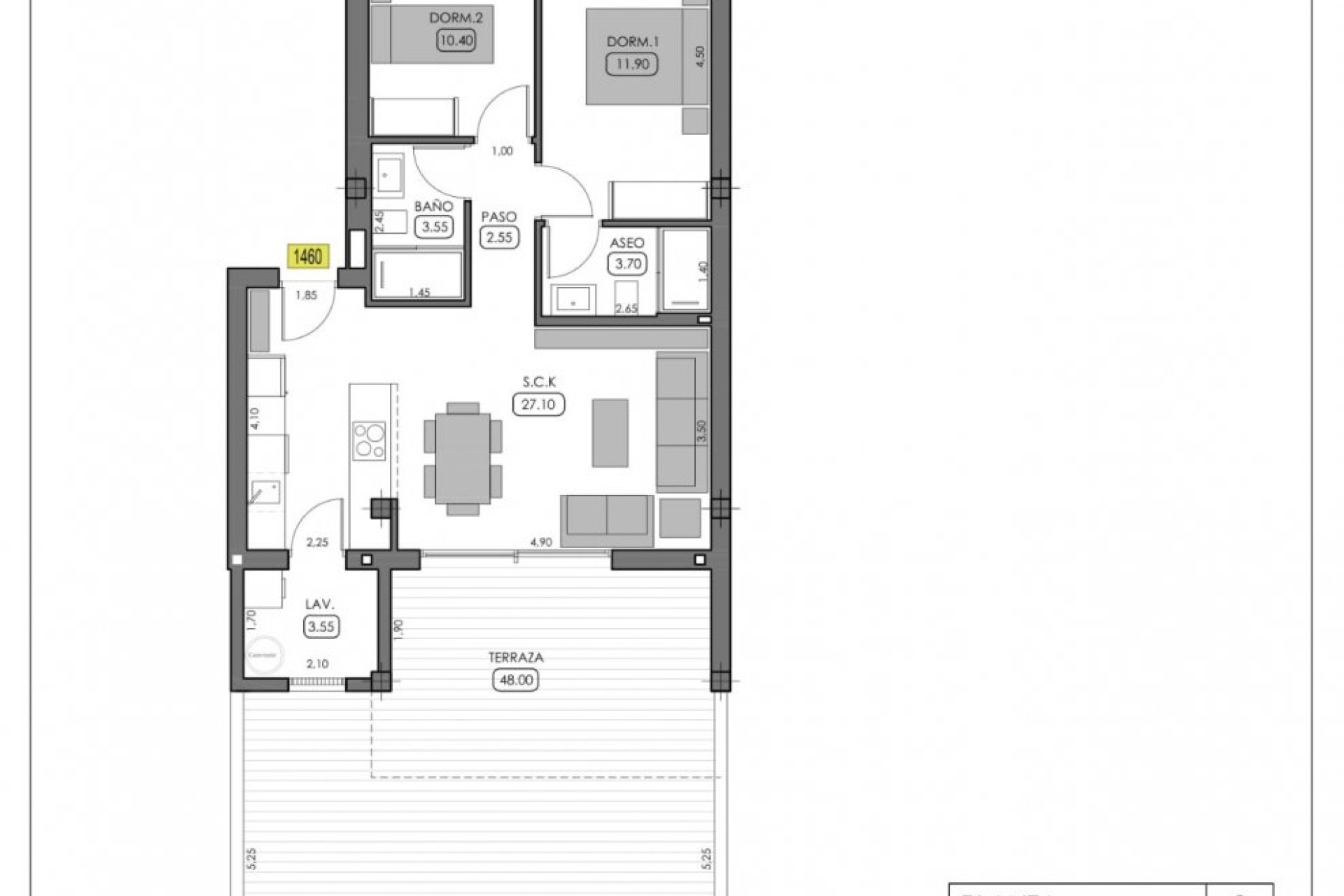 Nouvelle construction - Bungalow - Algorfa - La Finca Golf
