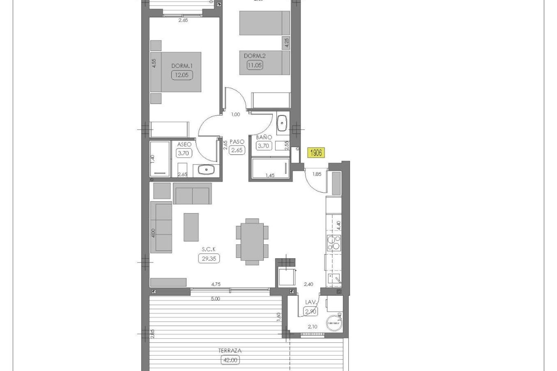 Nouvelle construction - Bungalow - Algorfa - La Finca Golf