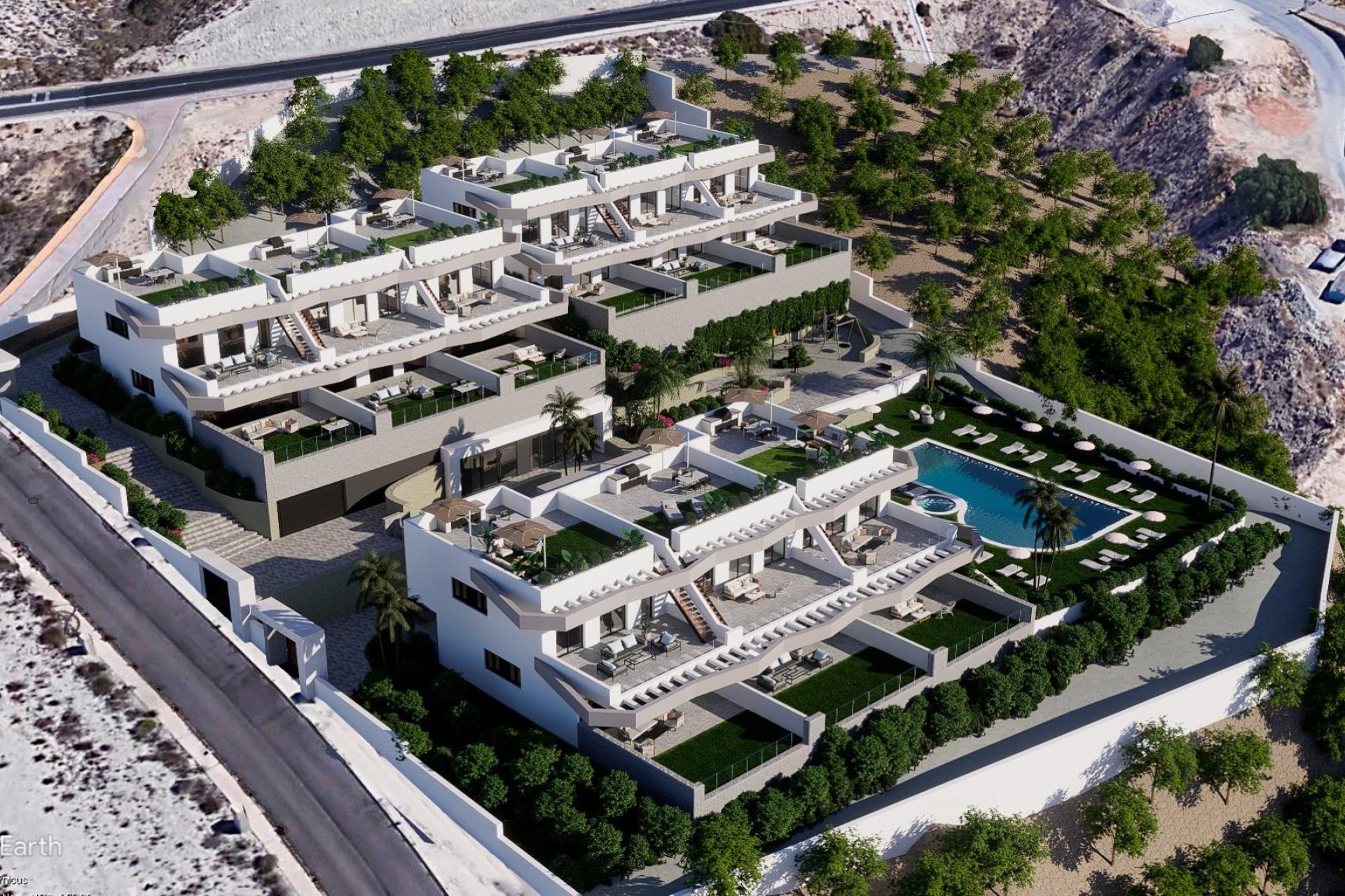 Nouvelle construction - Bungalow au dernier étage - Finestrat - Balcón De Finestrat