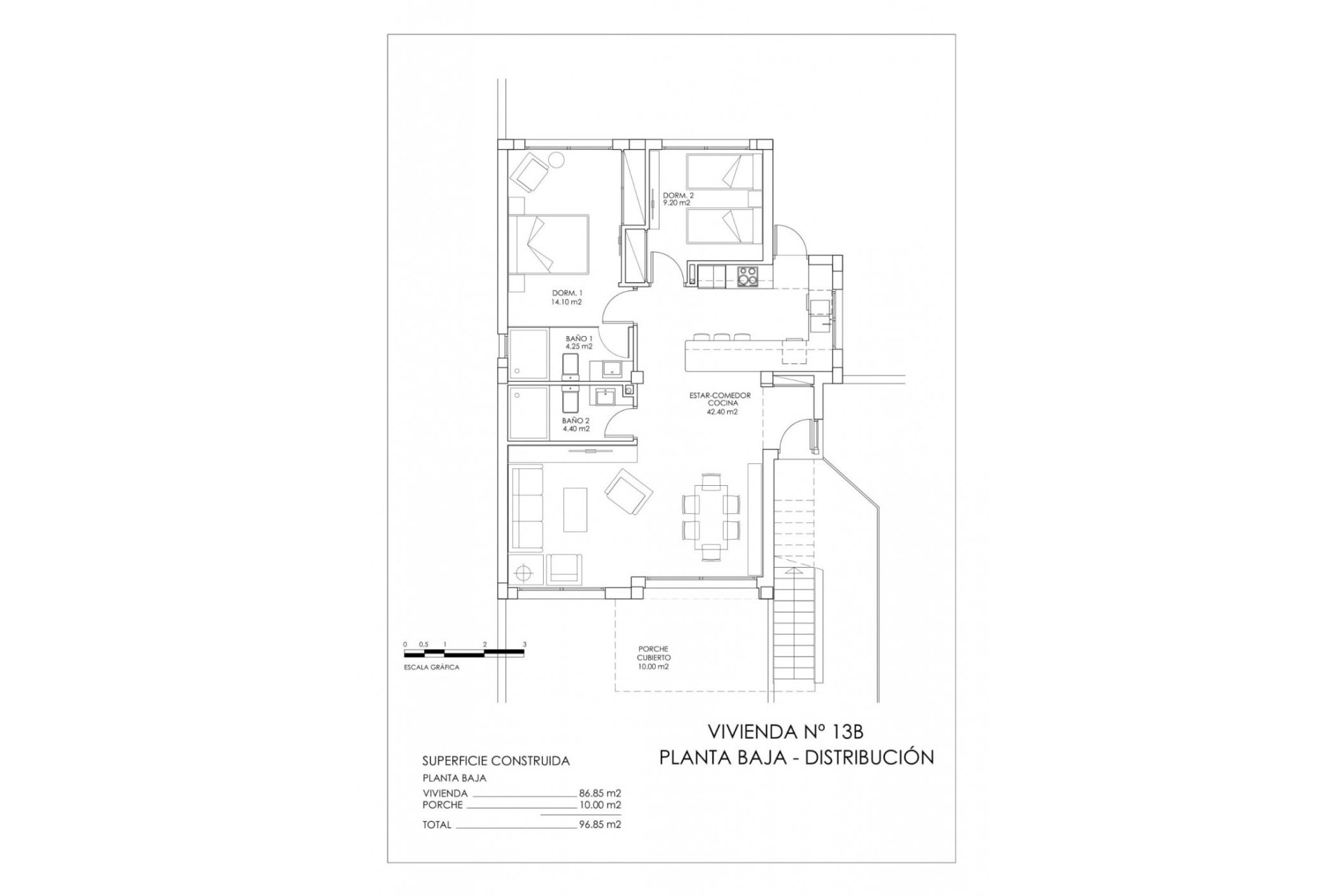 Nouvelle construction - Bungalow - San Miguel de Salinas - VistaBella Golf