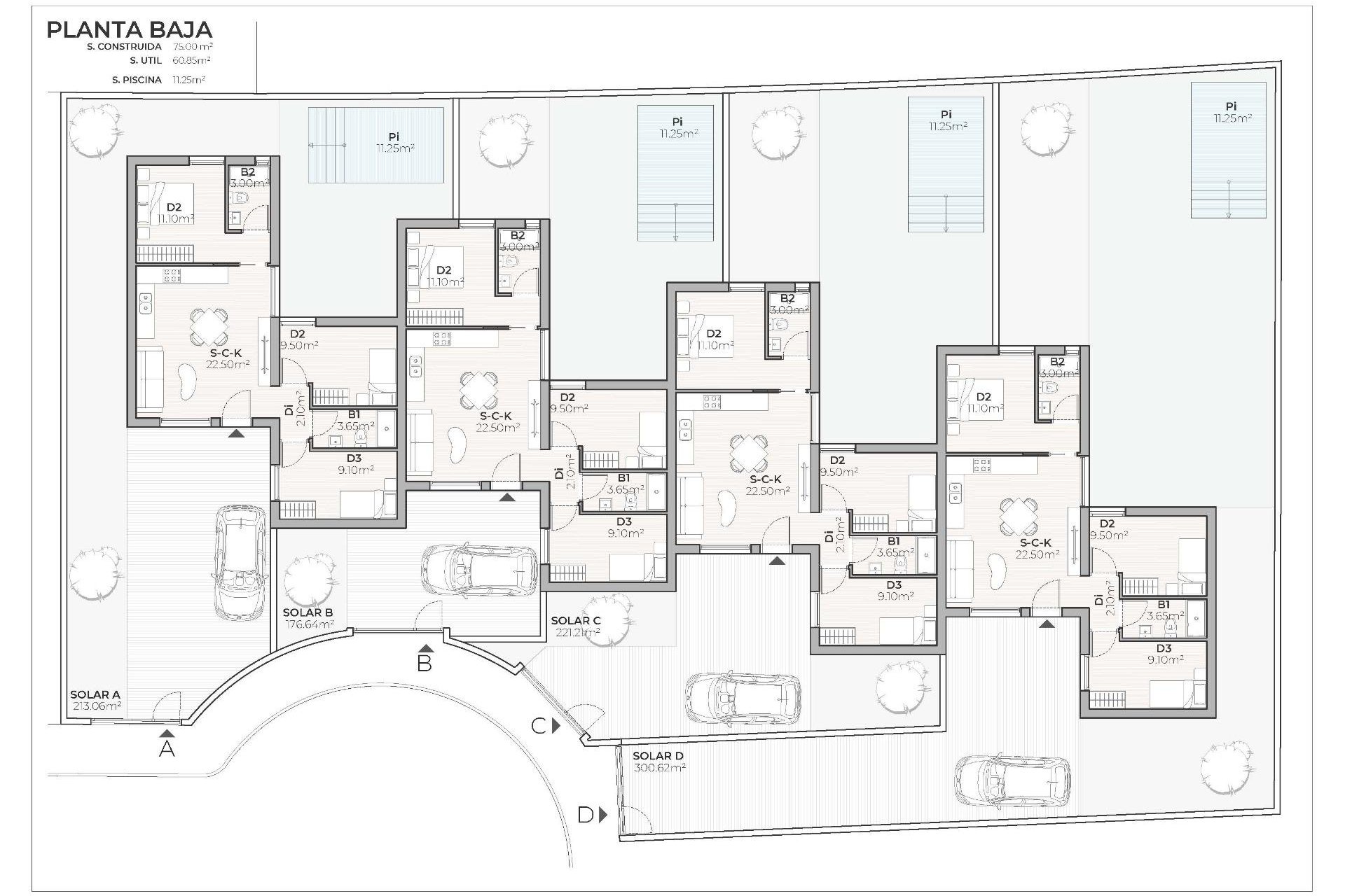 Nouvelle construction - maison jumelée - Mazarron - Country Club