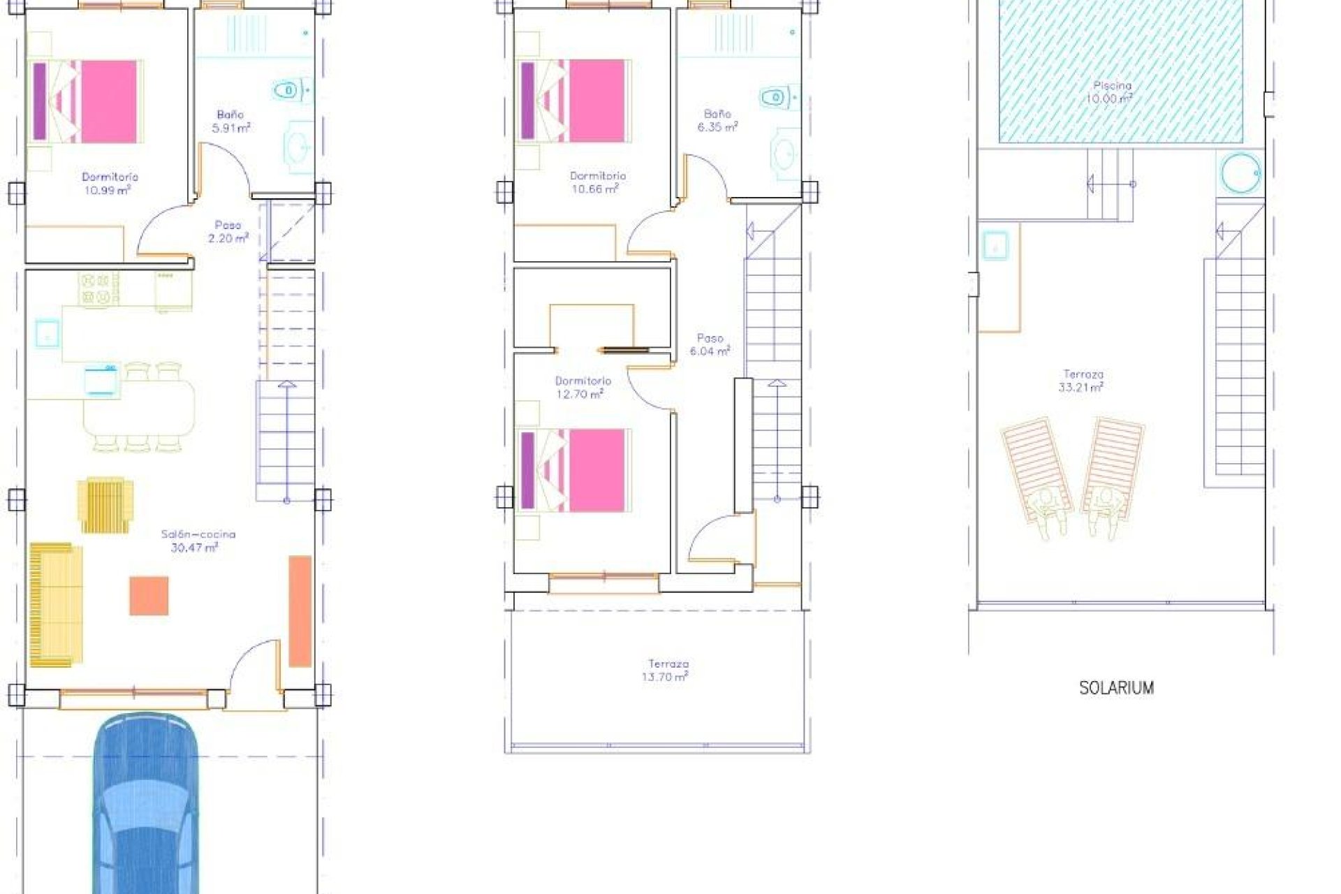 Nouvelle construction - maison jumelée - San Pedro del Pinatar - San Pedro de Pinatar
