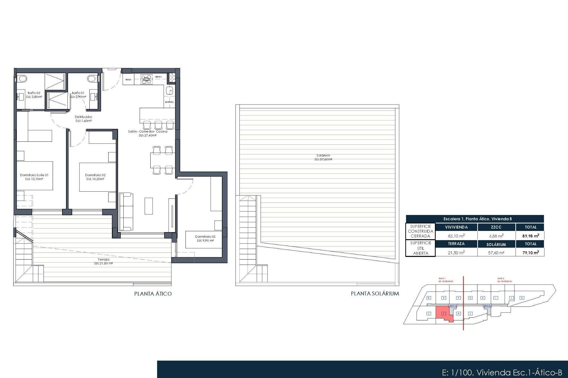 Nouvelle construction - Penthouse - Formentera del Segura - Pueblo