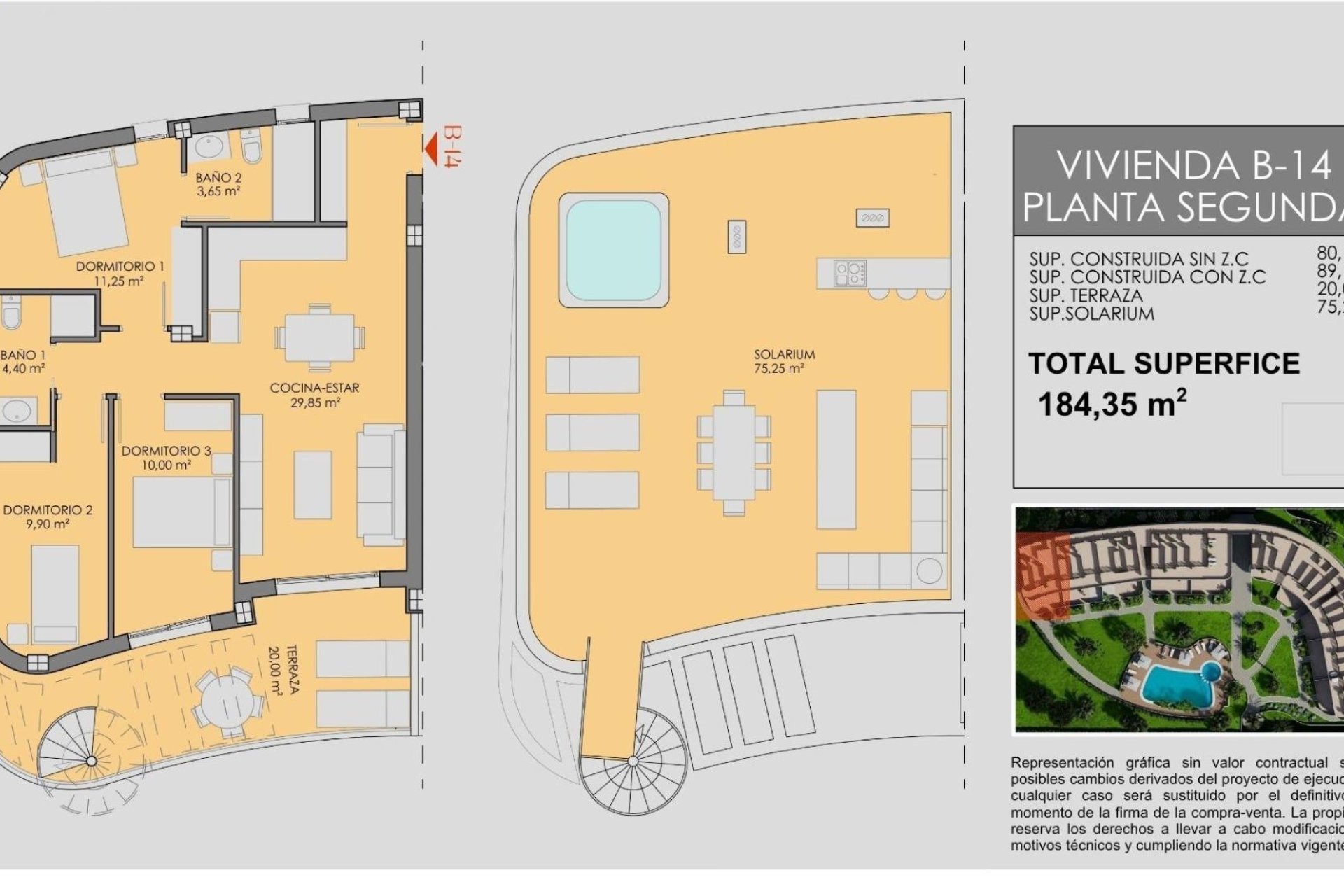 Nouvelle construction - Penthouse - Los Alcázares - Serena Golf
