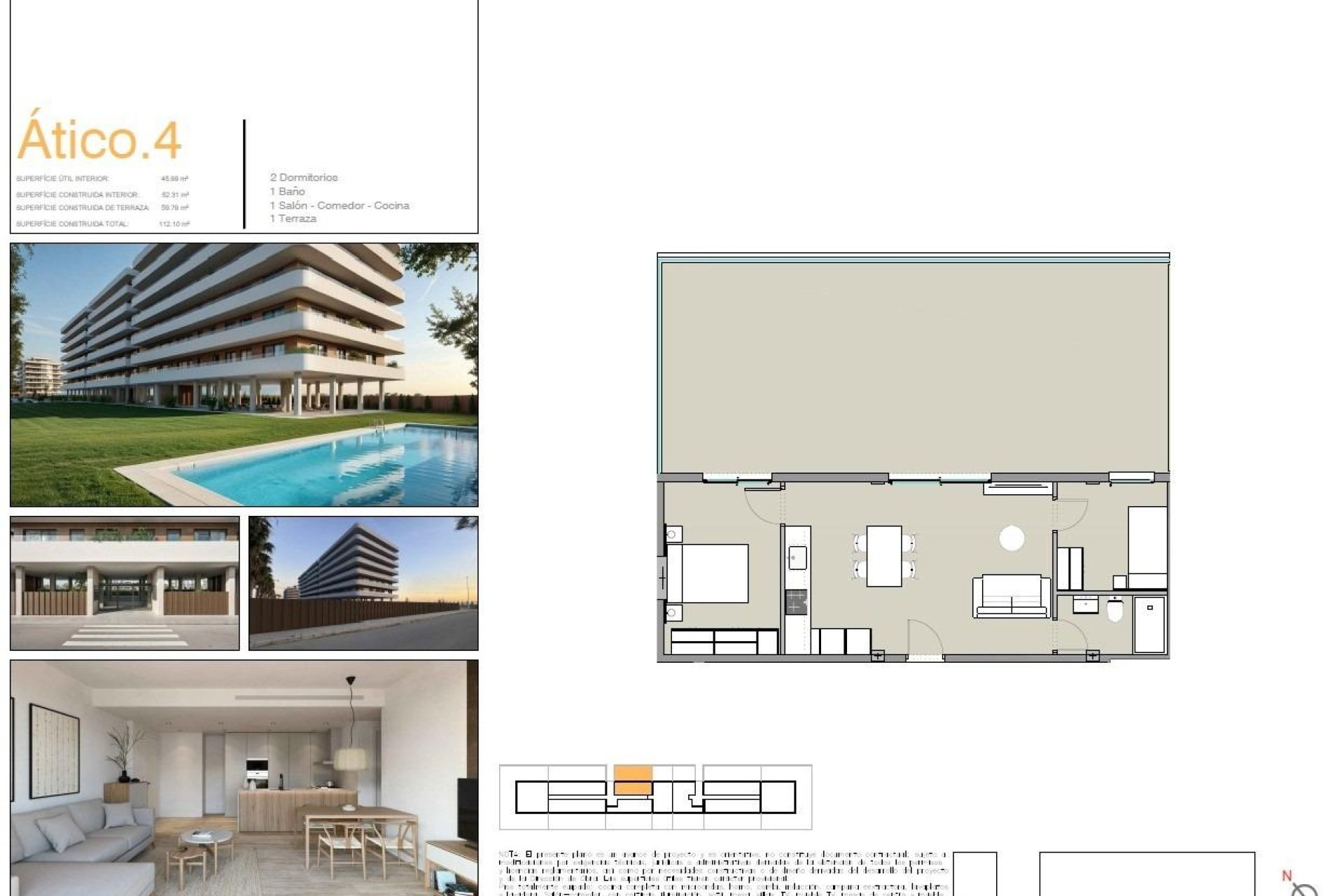 Nouvelle construction - Penthouse - Moncofa - Playa de Moncofa