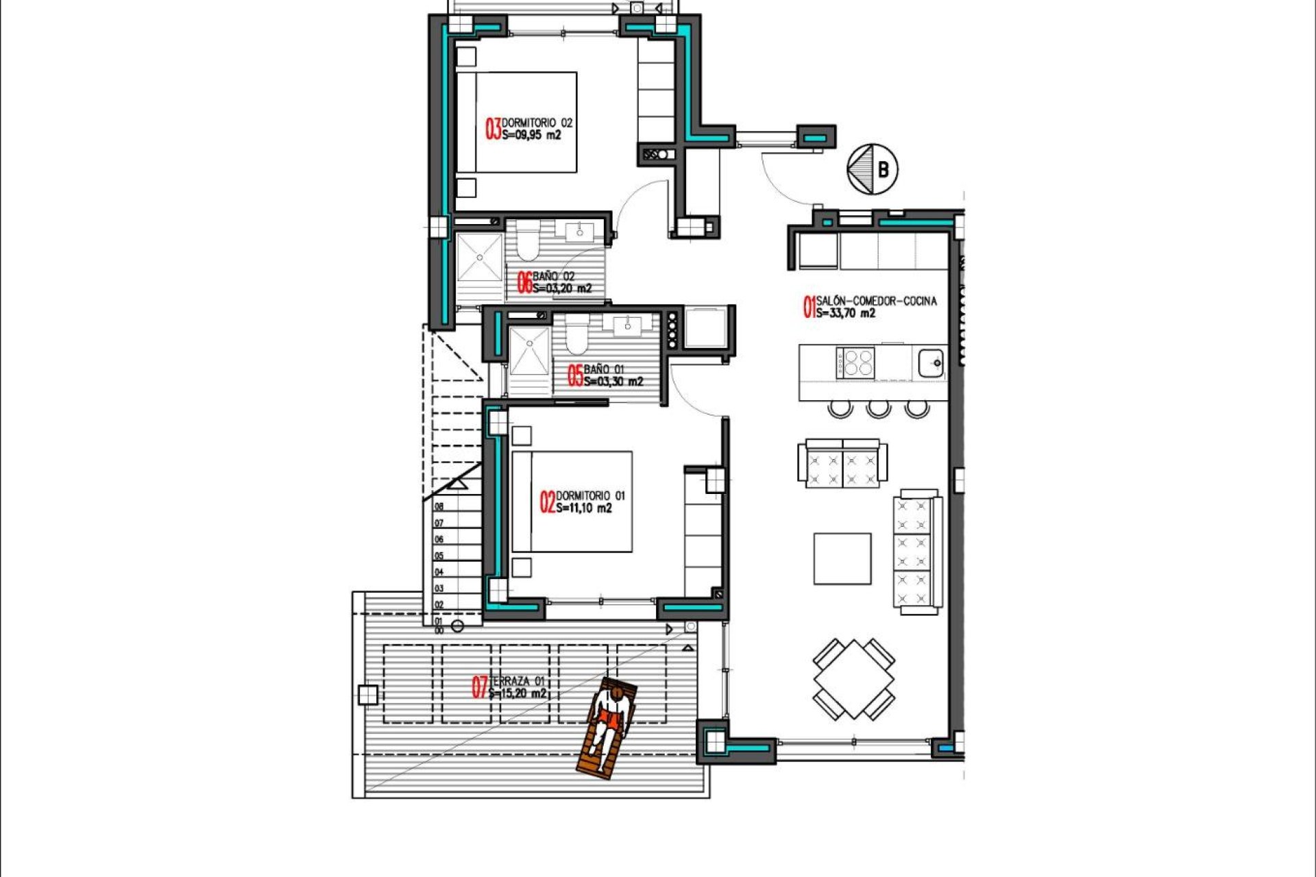 Nouvelle construction - Penthouse - Torrevieja - Aguas Nuevas