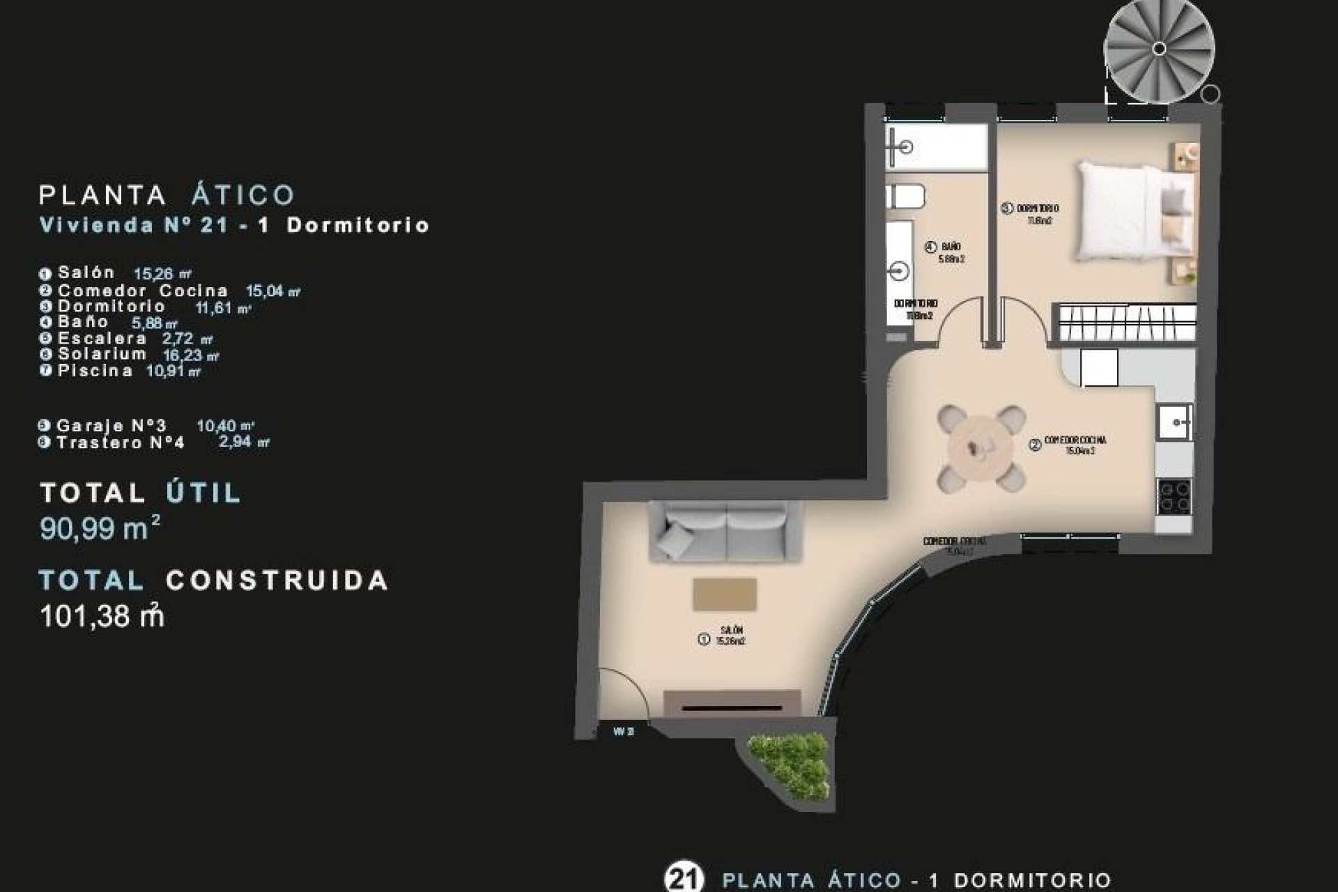 Nouvelle construction - Penthouse - Torrevieja - Centro