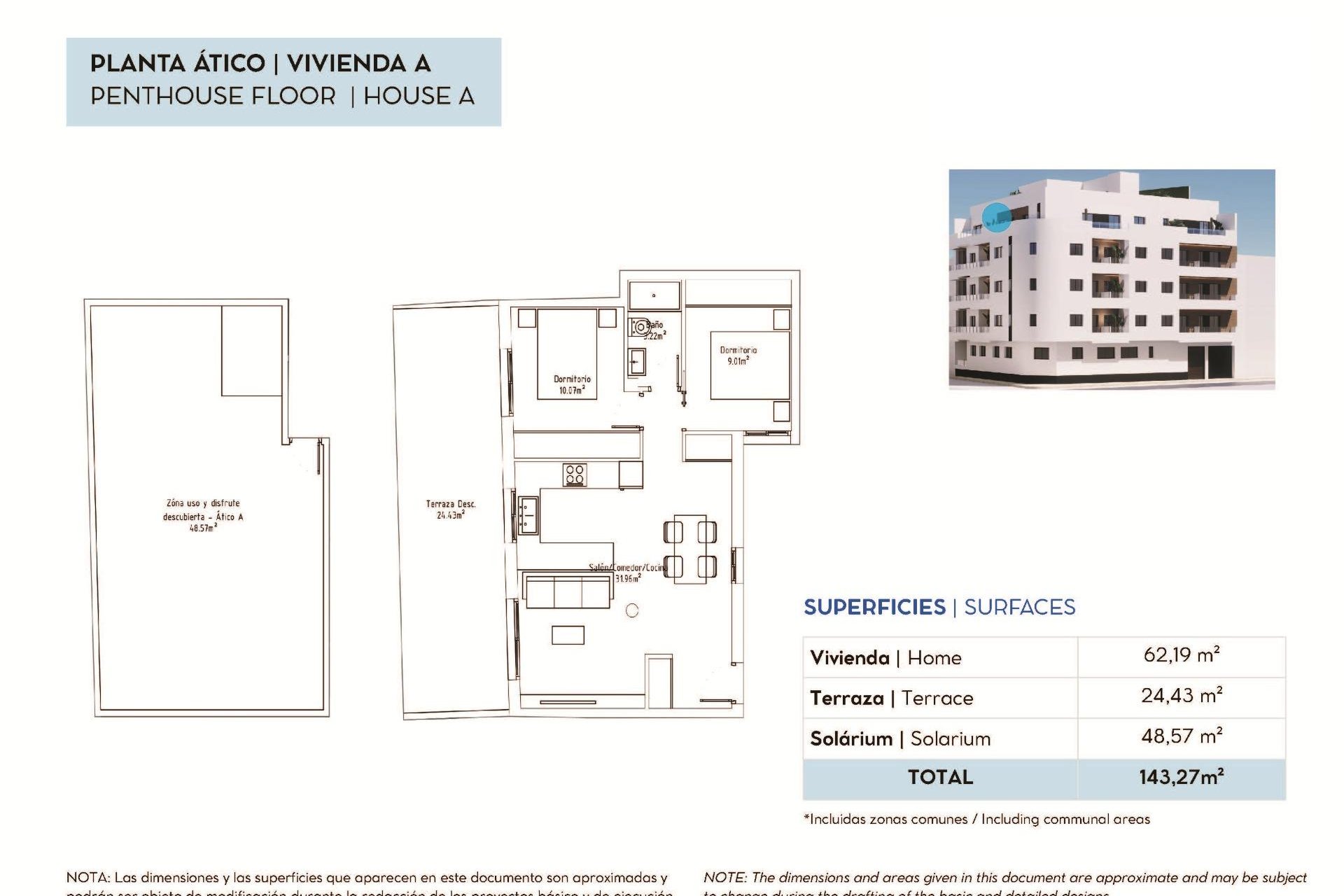 Nouvelle construction - Penthouse - Torrevieja - pueblo