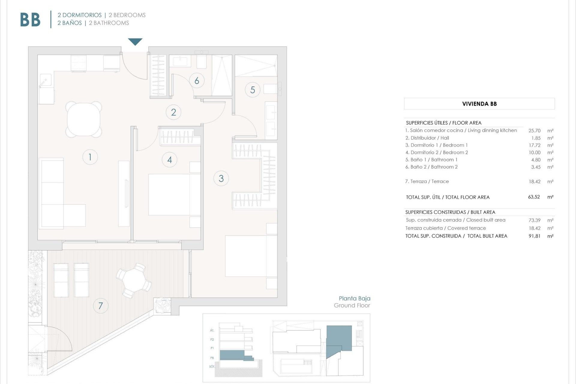 Nouvelle construction - rez-de-chaussée - Benijofar - Pueblo