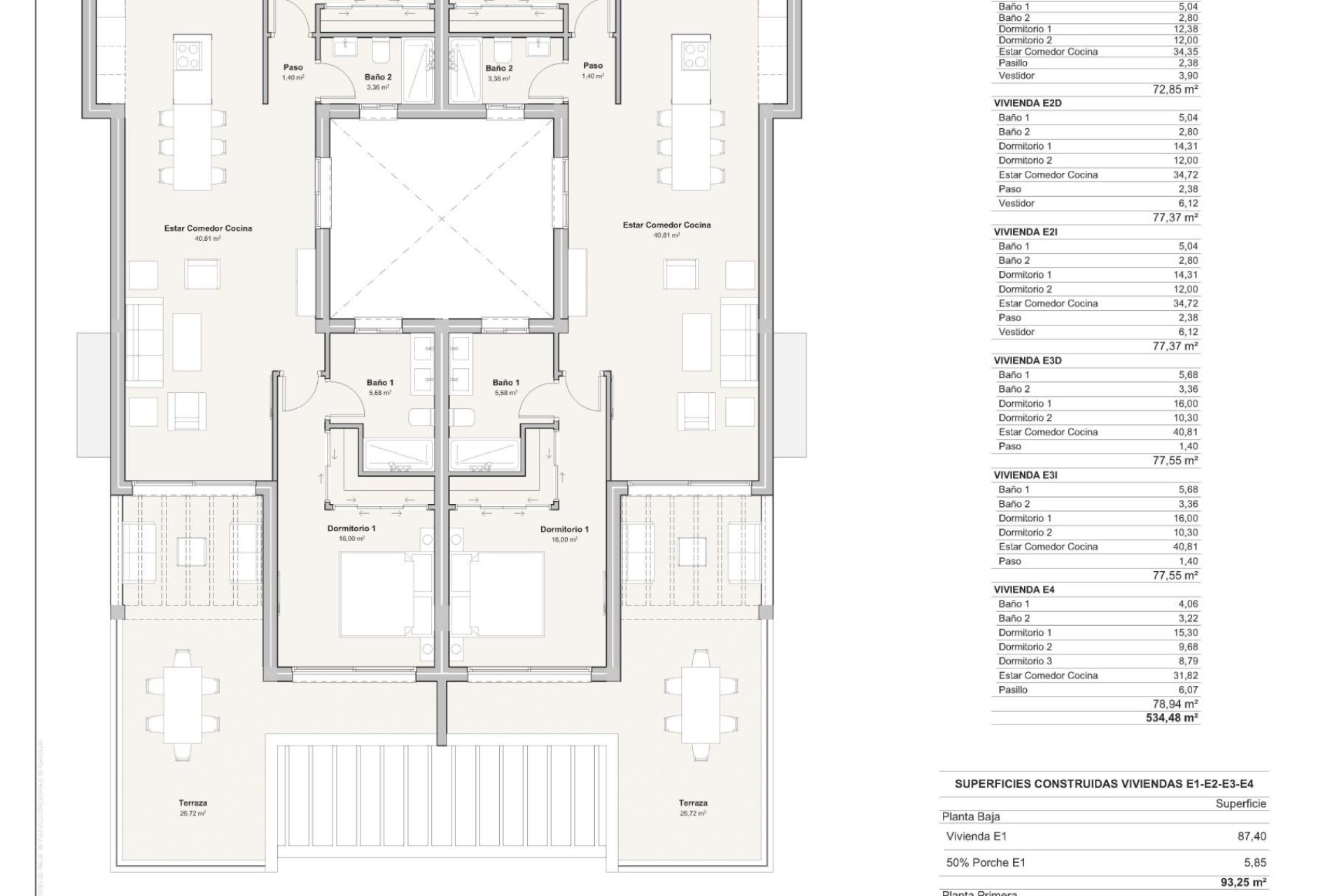 Nouvelle construction - Semi penthouse - Mojacar - Playa De Macenas
