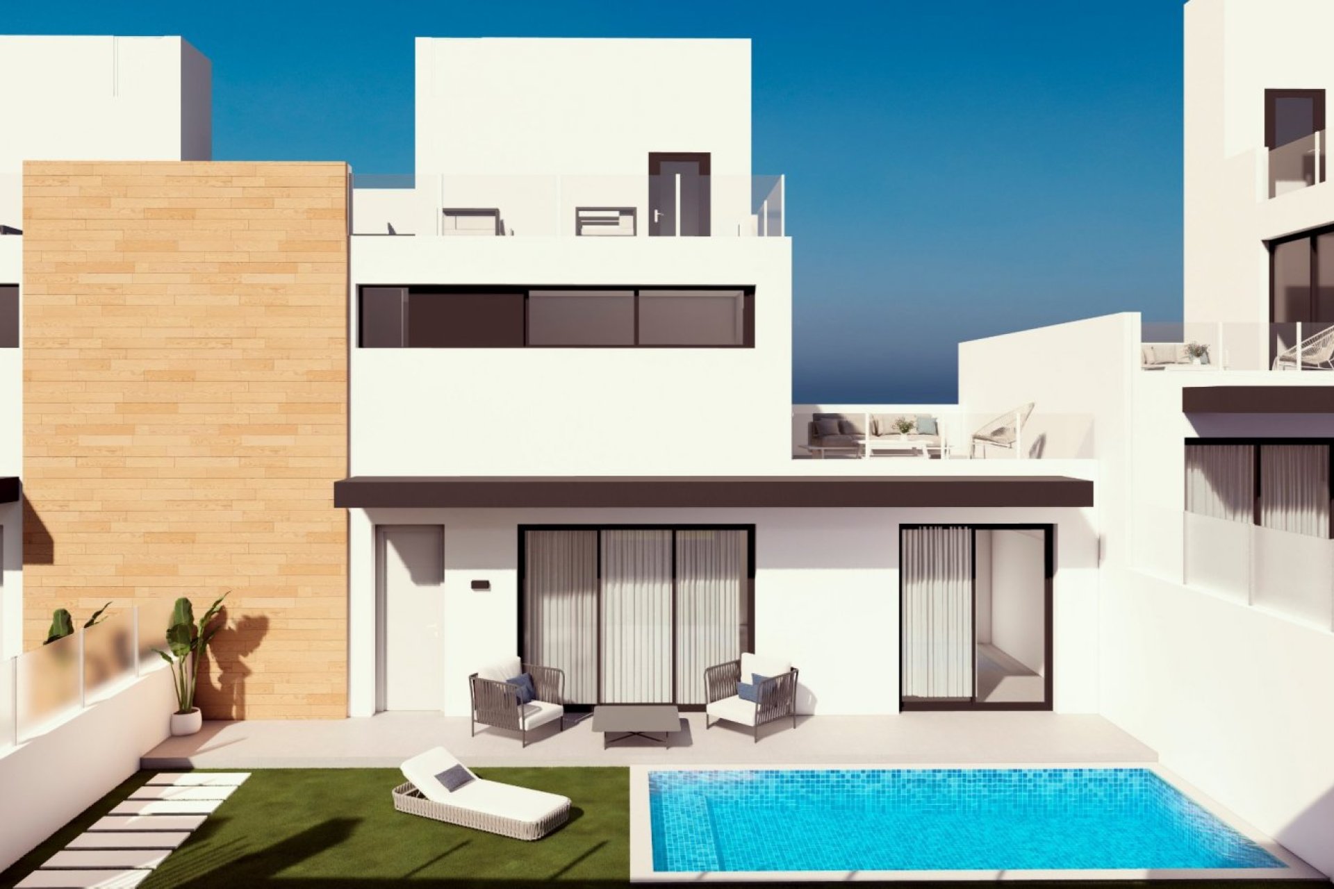 Nouvelle construction - Town House - Orihuela Costa - Las Filipinas