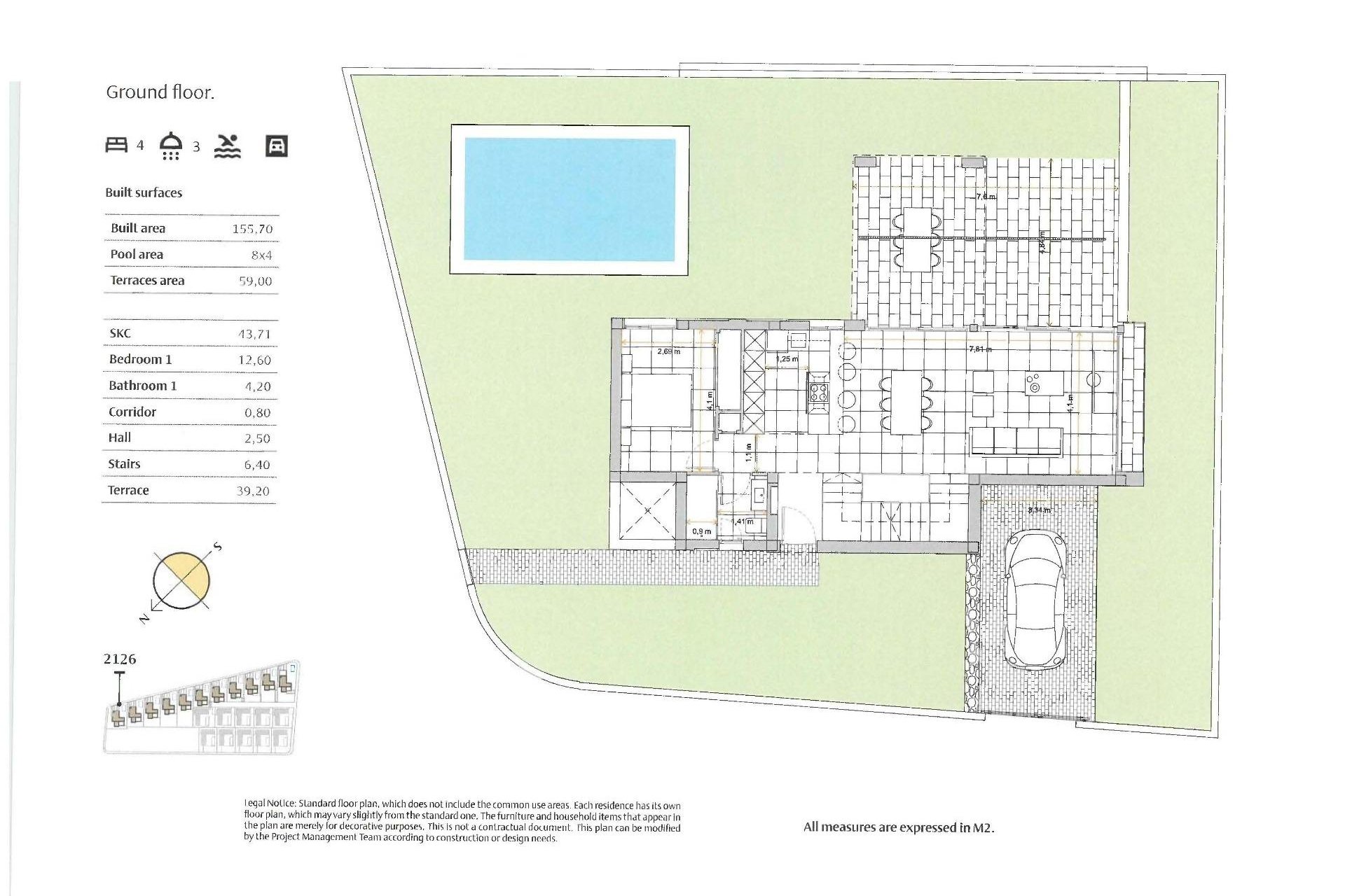 Nouvelle construction - Villa - Algorfa - La Finca Golf