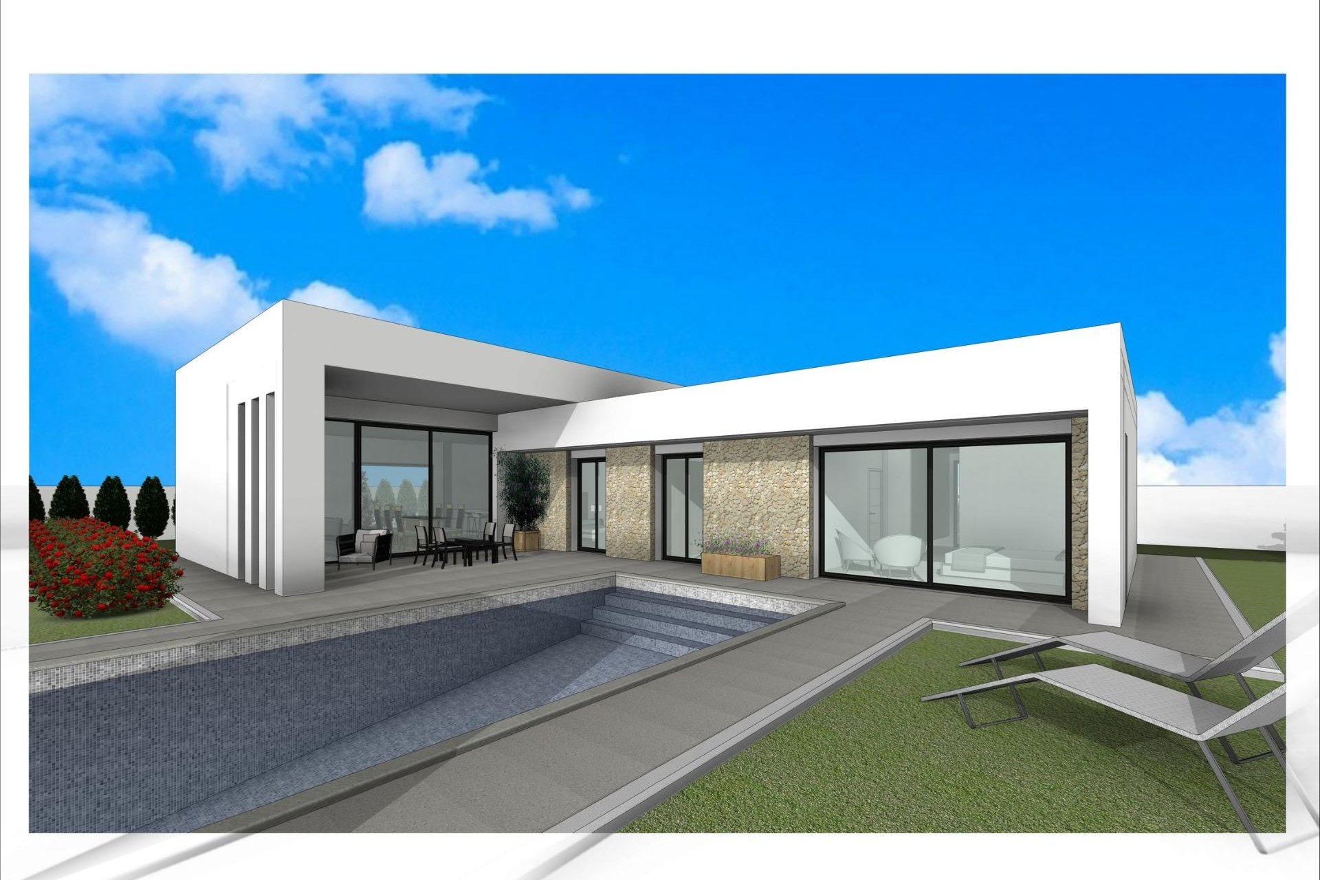 Nouvelle construction - Villa - Aspe - Poligono 19
