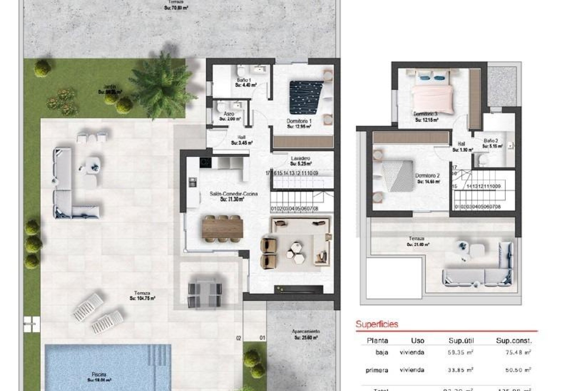 Nouvelle construction - Villa - Baños y Mendigo - Altaona Golf