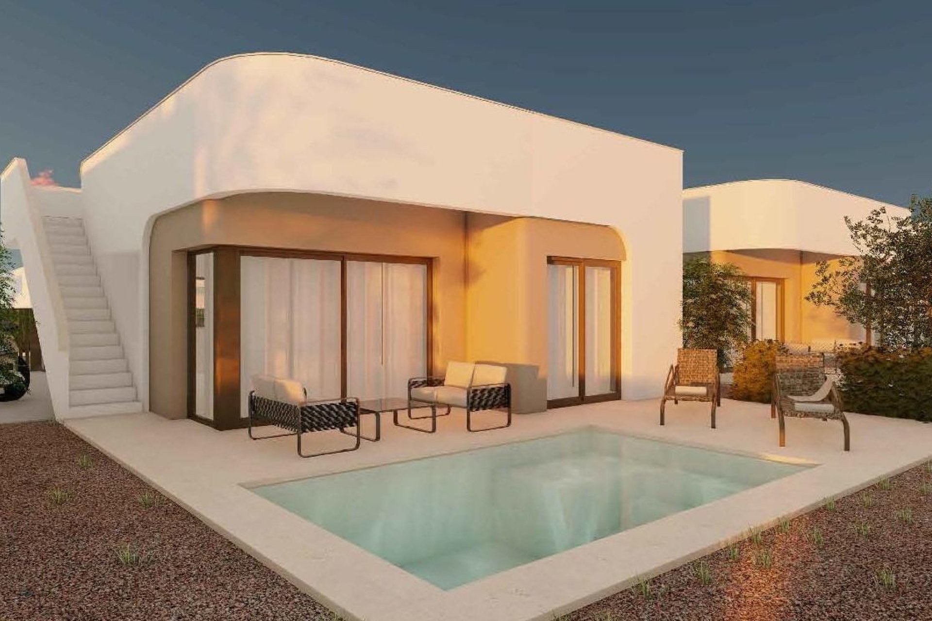 Nouvelle construction - Villa - Fuente Álamo - Hacienda Del Álamo Golf