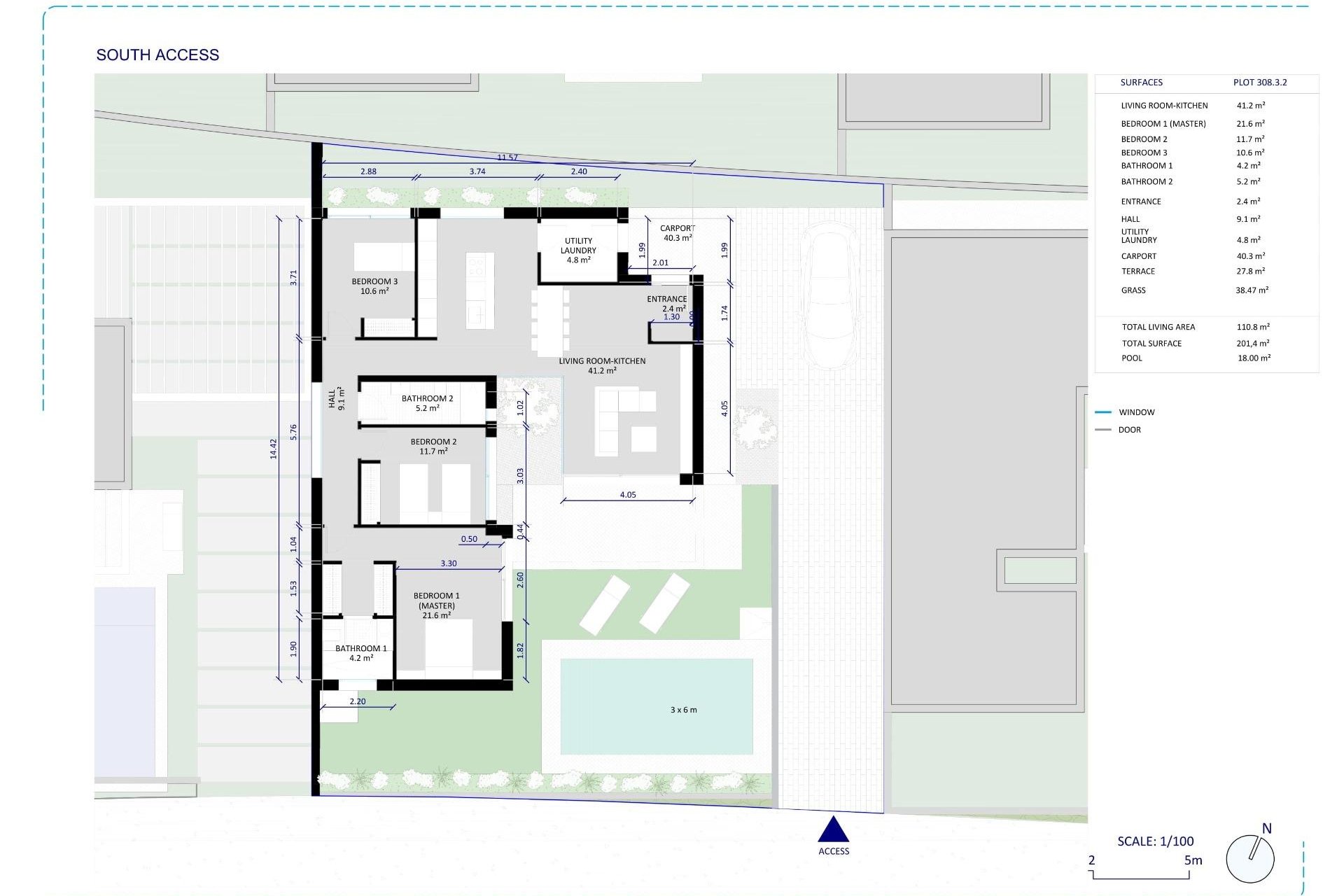 Nouvelle construction - Ville - Baños y Mendigo - Altaona Golf