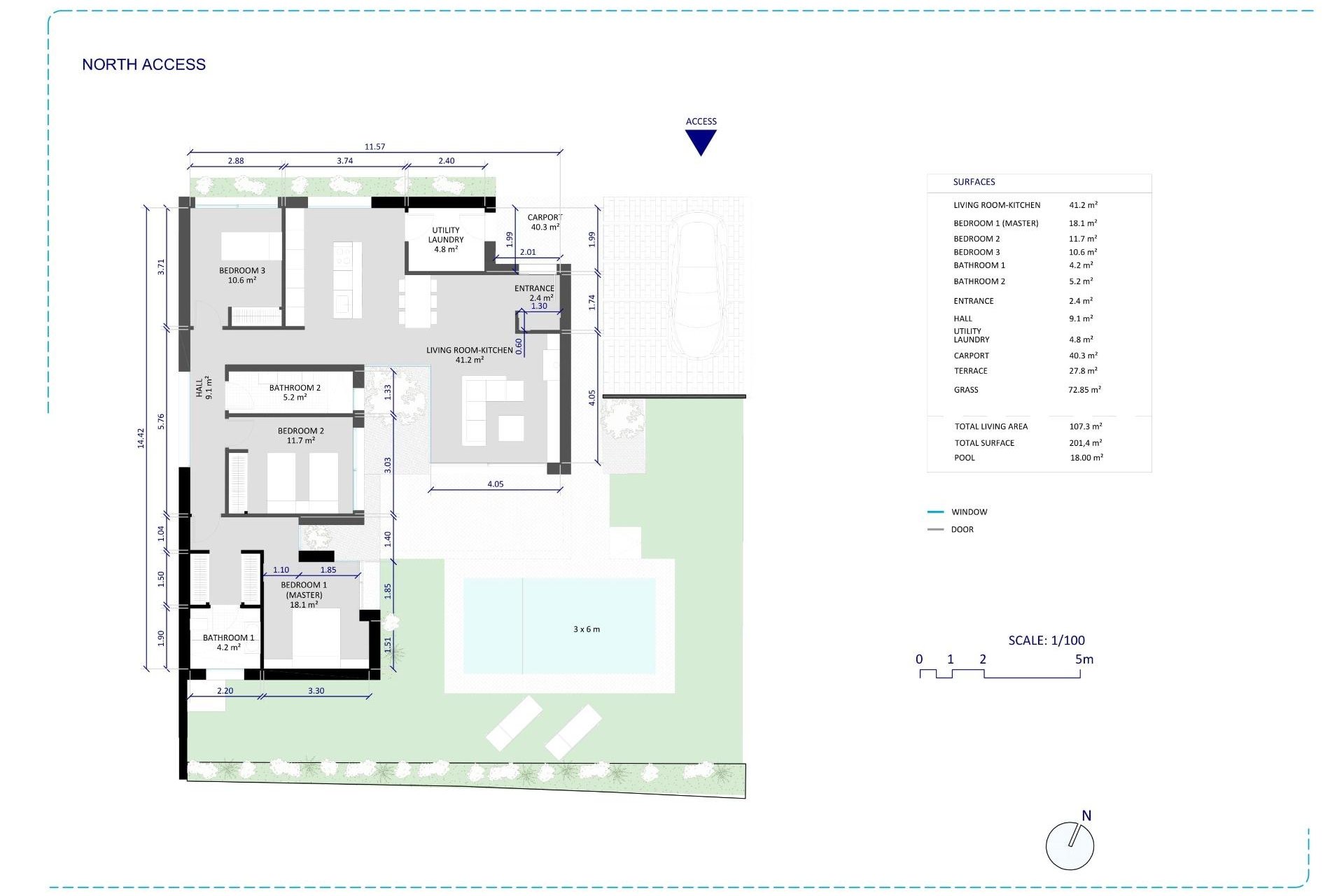 Nouvelle construction - Ville - Baños y Mendigo - Altaona Golf