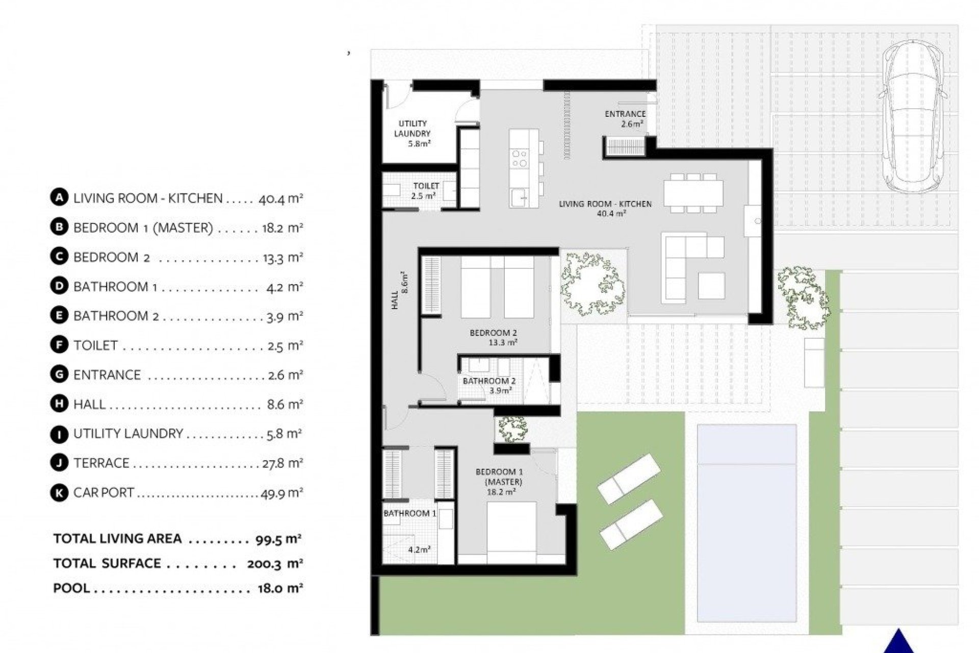 Nouvelle construction - Ville - Baños y Mendigo - Altaona Golf