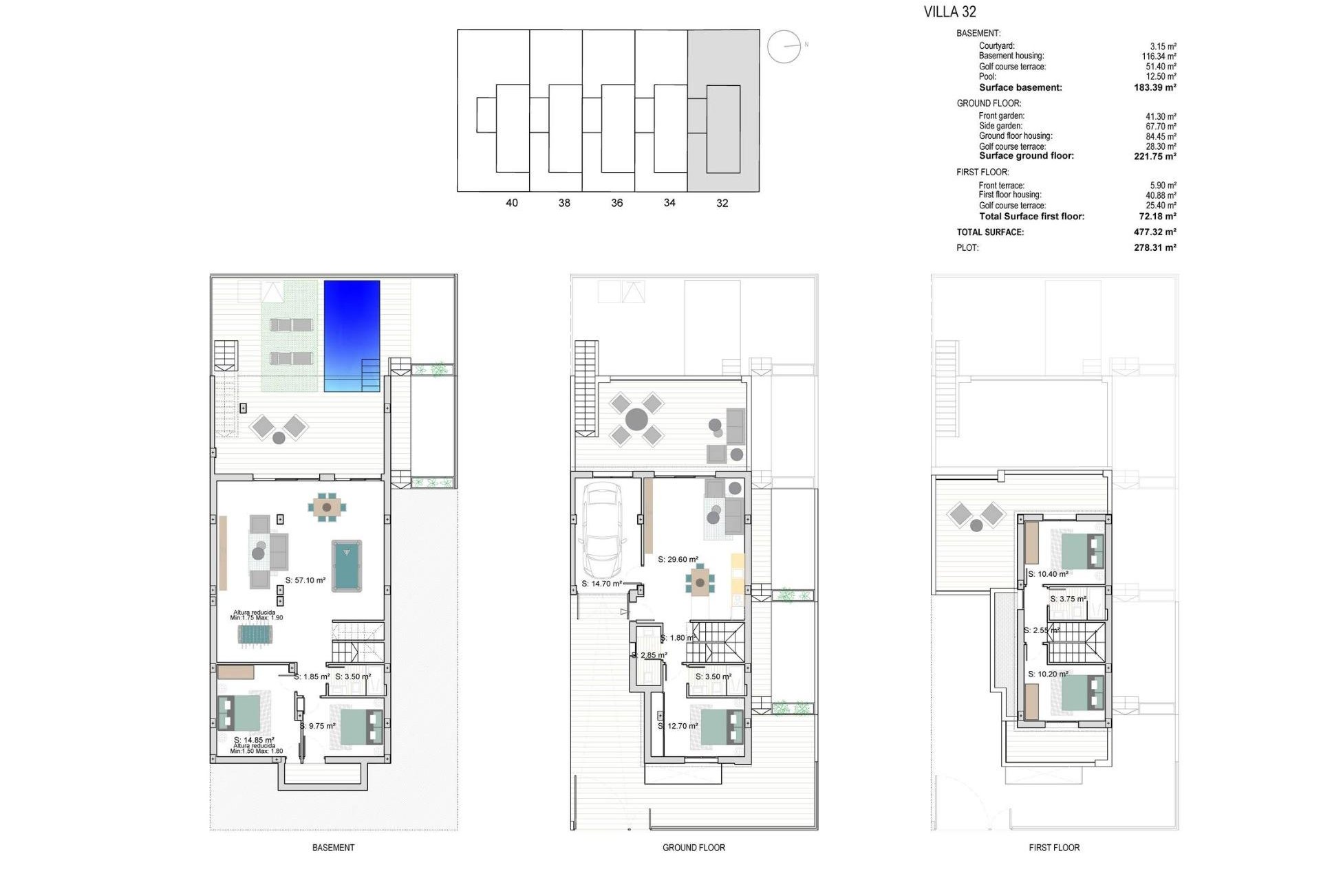 Nouvelle construction - Ville - Los Alcázares - Serena Golf