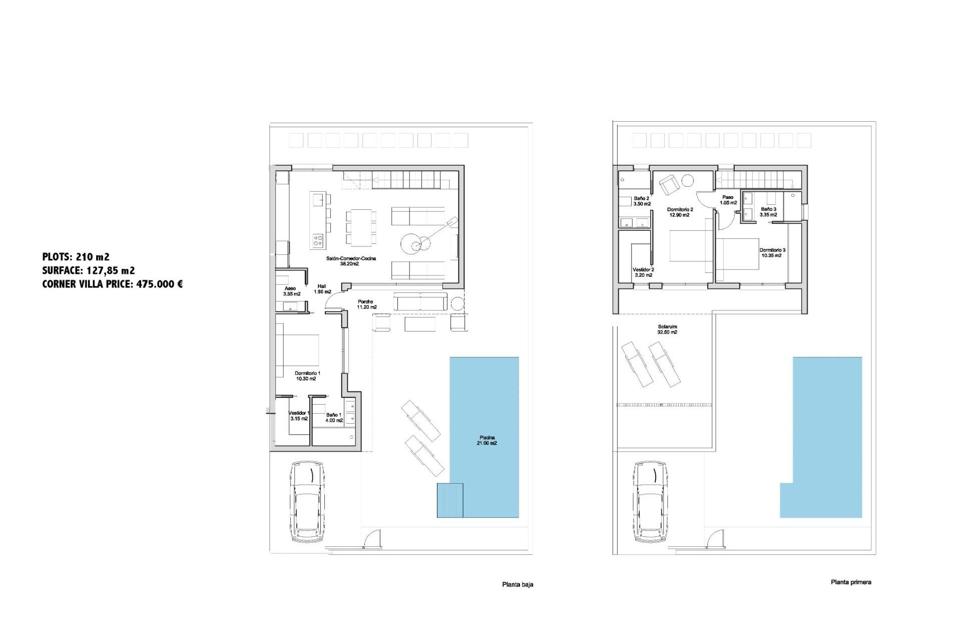 Nouvelle construction - Ville - San Javier - Parque de los leones