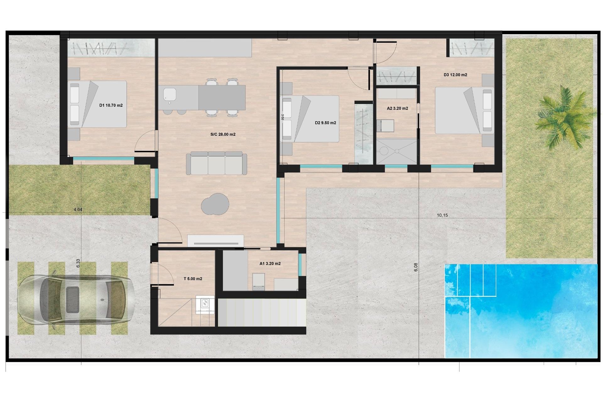 Nouvelle construction - Ville - Torre Pacheco - Roldán