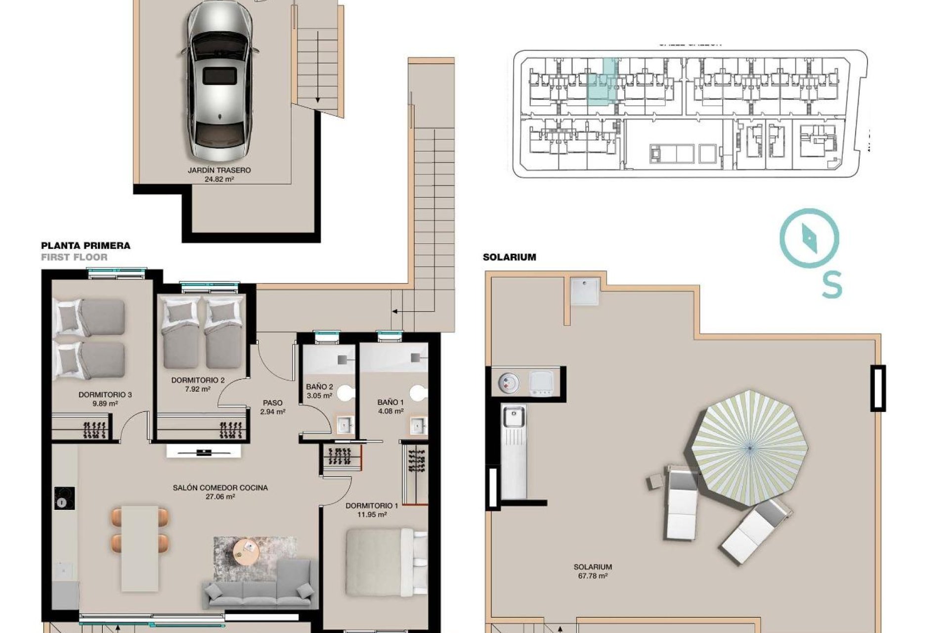 Nowy budynek - Bungalow na najwyższym piętrze - Pilar de la Horadada - Torre De La Horadada