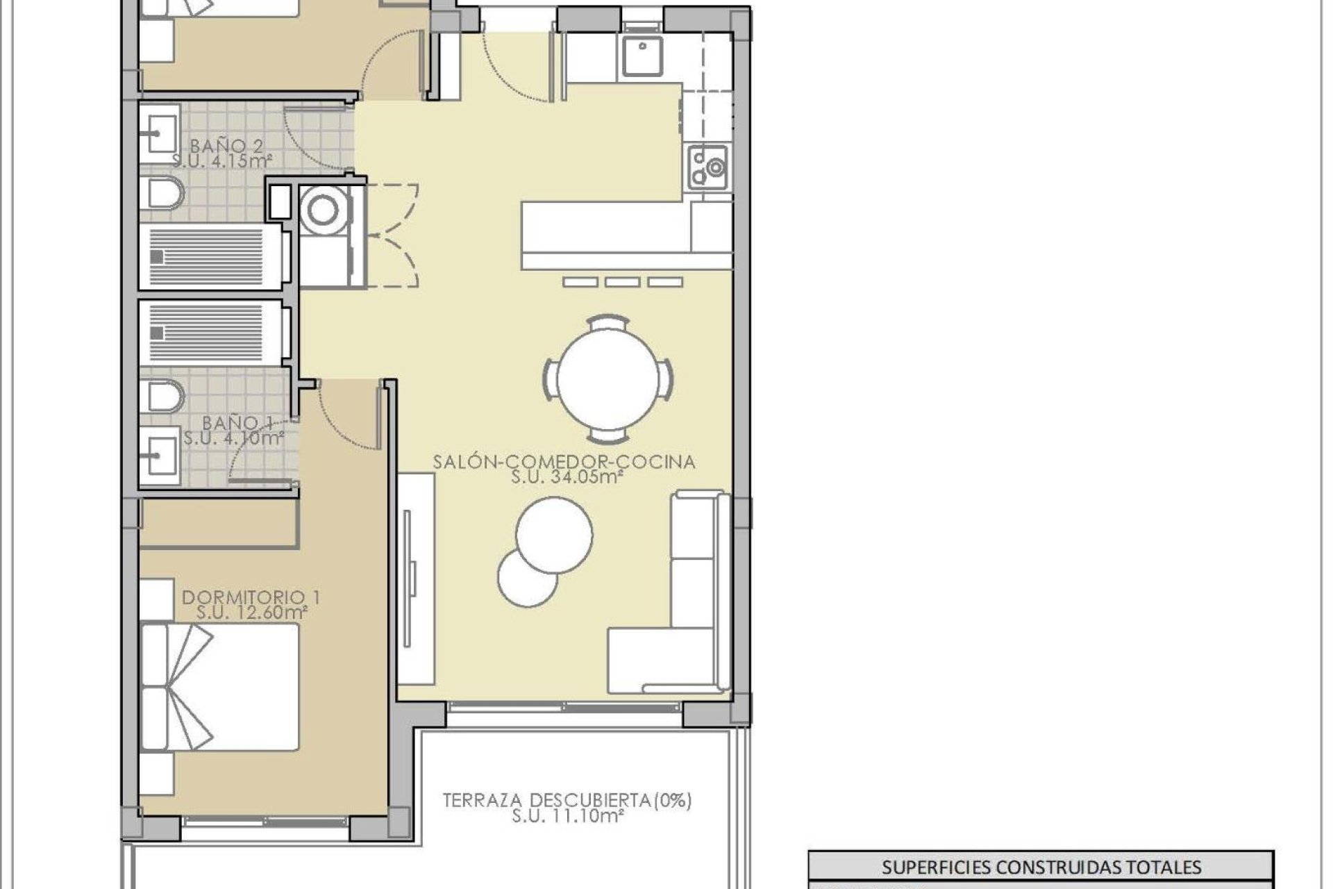 Nowy budynek - Bungalow na najwyższym piętrze - Rojales - Pueblo