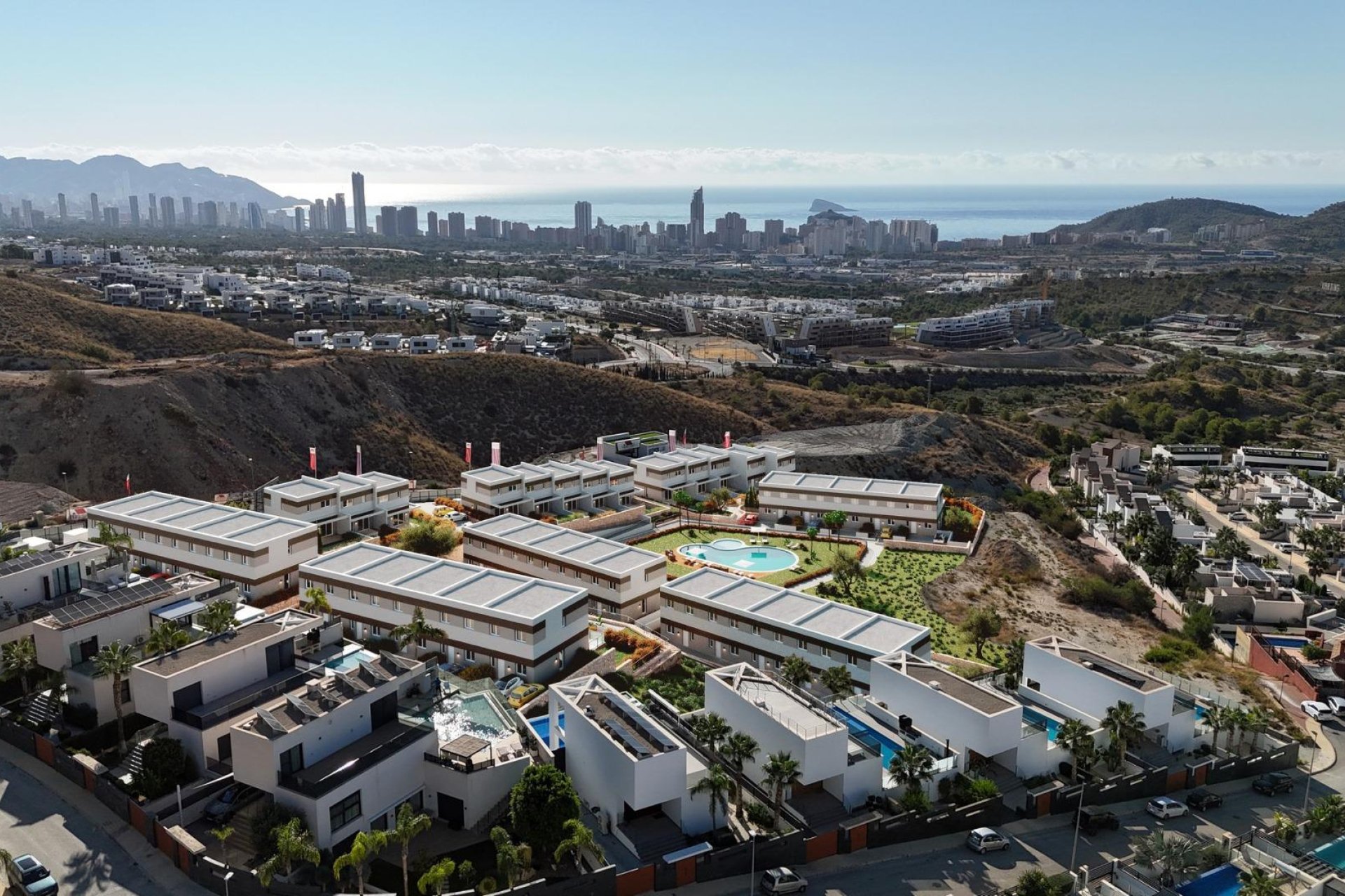 Nowy budynek - dom bliźniaczy - Finestrat - Balcón De Finestrat