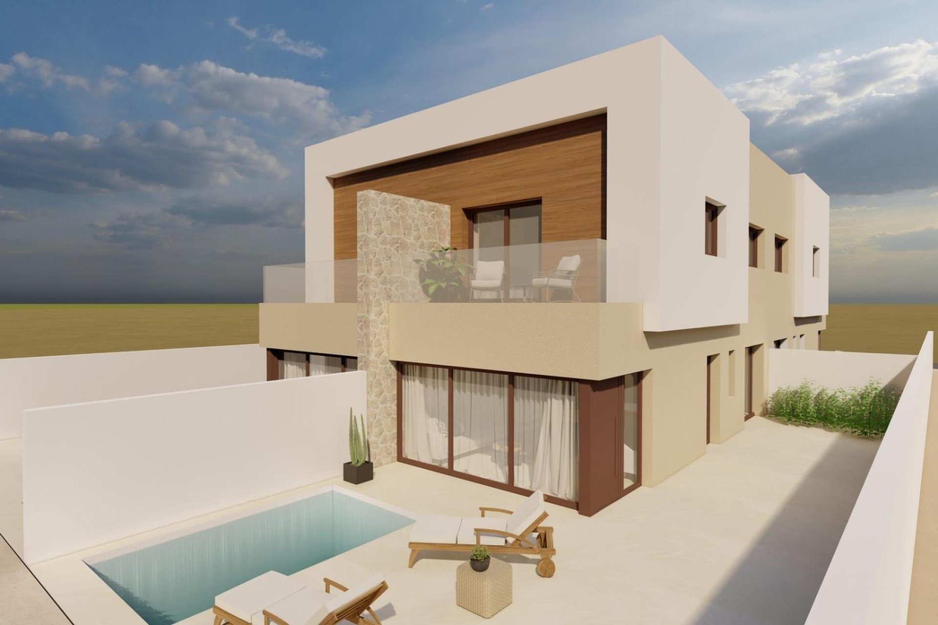 Nowy budynek - Dom typu quad - San Javier - pueblo