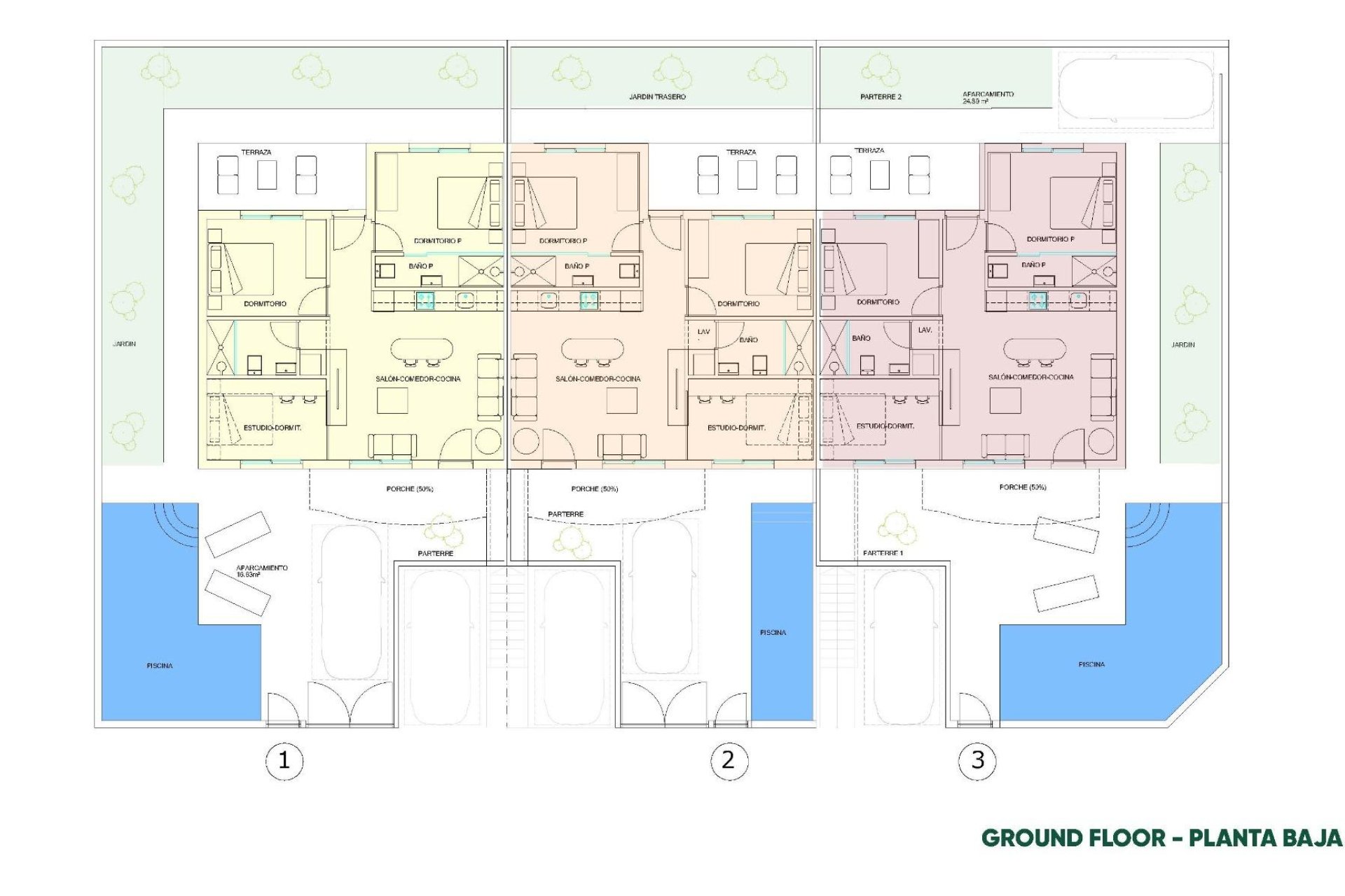 Nowy budynek - domek letniskowy - Pilar de la Horadada - parques de Andromeda