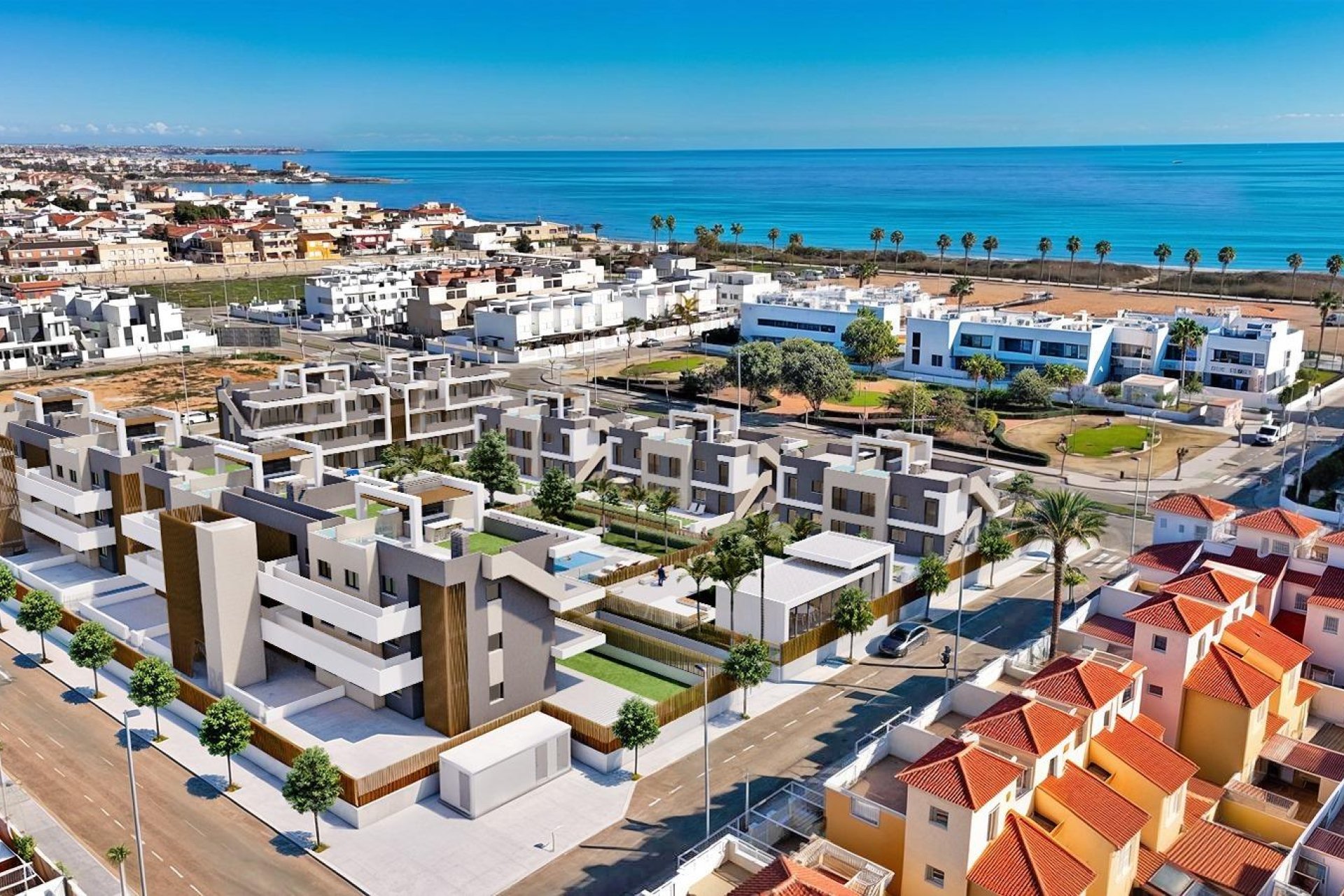 Nowy budynek - domek letniskowy - Pilar de la Horadada - Playa de las Higuericas
