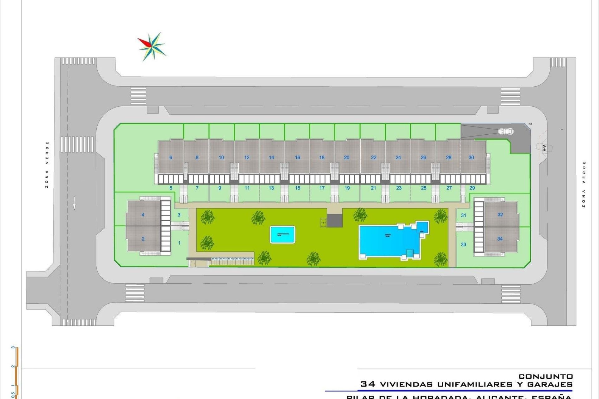Nowy budynek - domek letniskowy - Pilar de la Horadada - pueblo