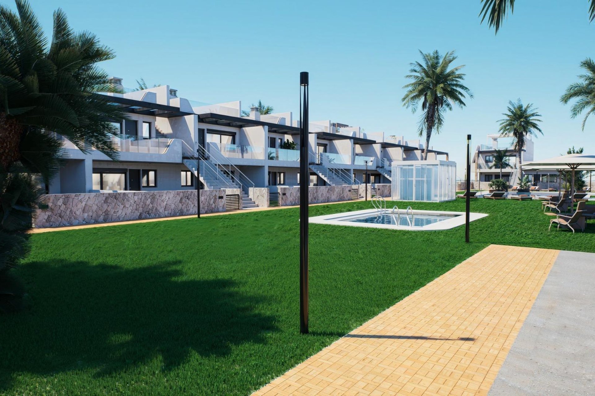 Nowy budynek - domek letniskowy - Pilar de la Horadada - pueblo