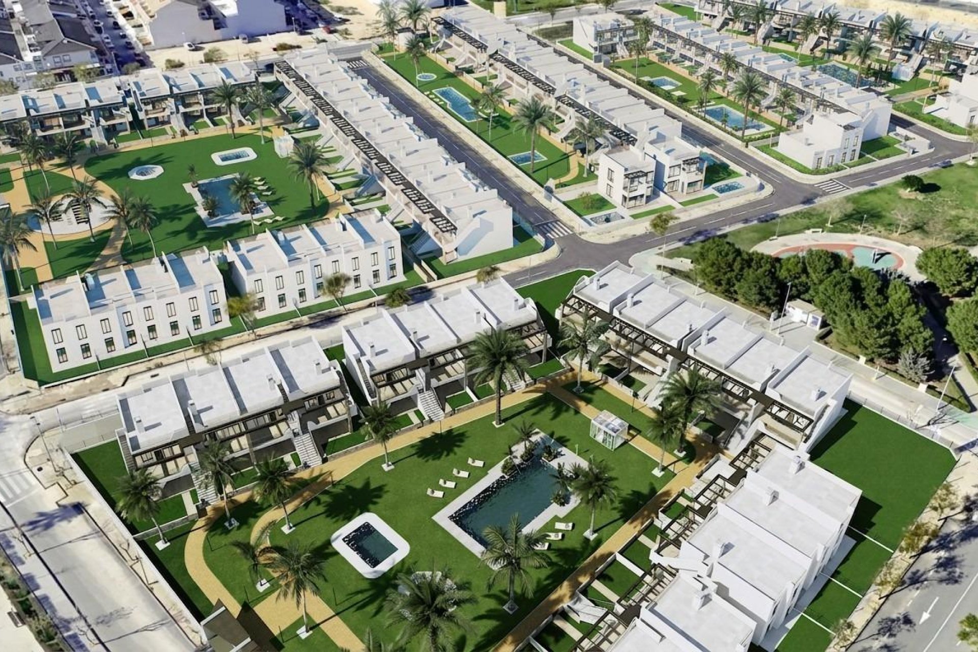 Nowy budynek - domek letniskowy - Pilar de la Horadada - pueblo