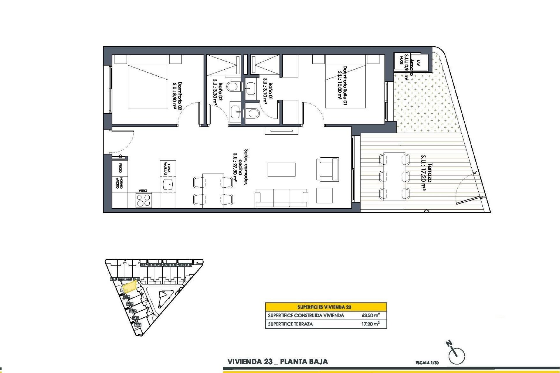 Nowy budynek - domek letniskowy - San Fulgencio - Pueblo