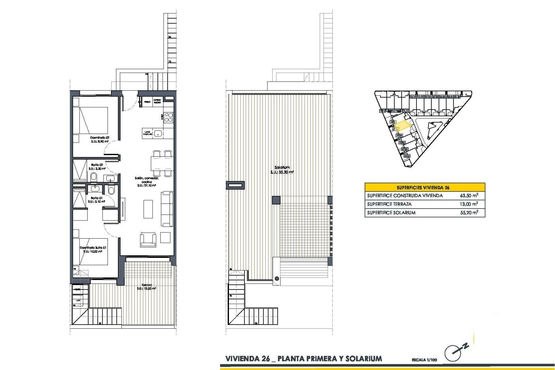 Nowy budynek - domek letniskowy - San Fulgencio - Pueblo