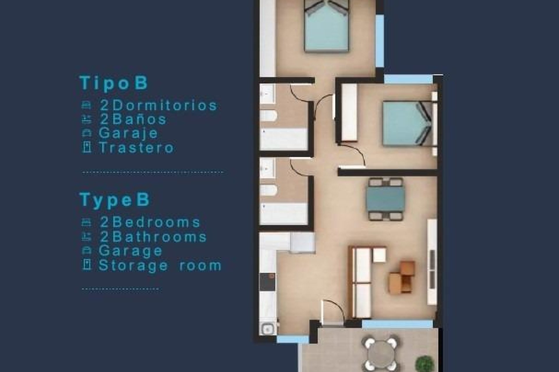 Nowy budynek - domek letniskowy - San Pedro del Pinatar - Los Pinos