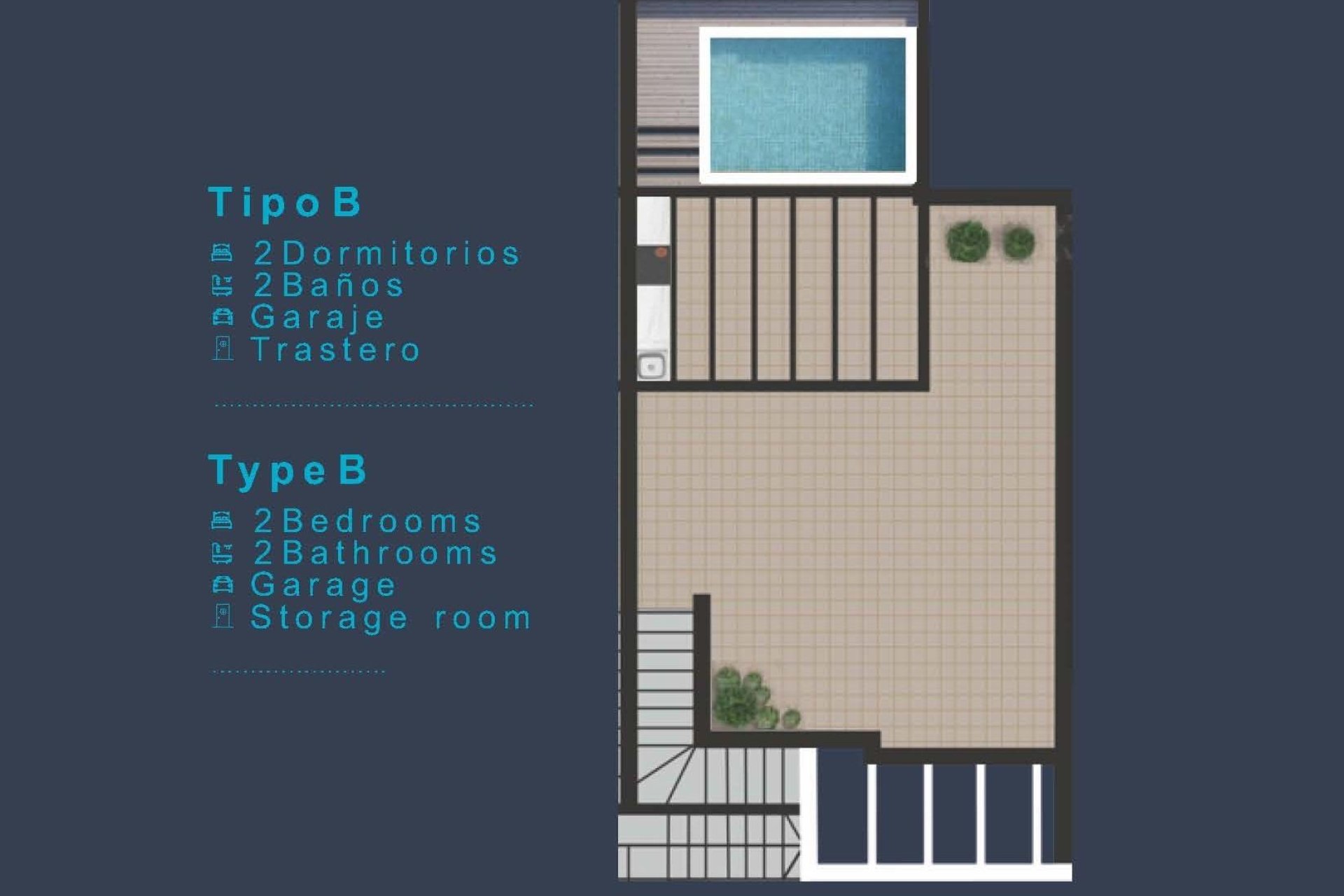 Nowy budynek - domek letniskowy - San Pedro del Pinatar - Los Pinos
