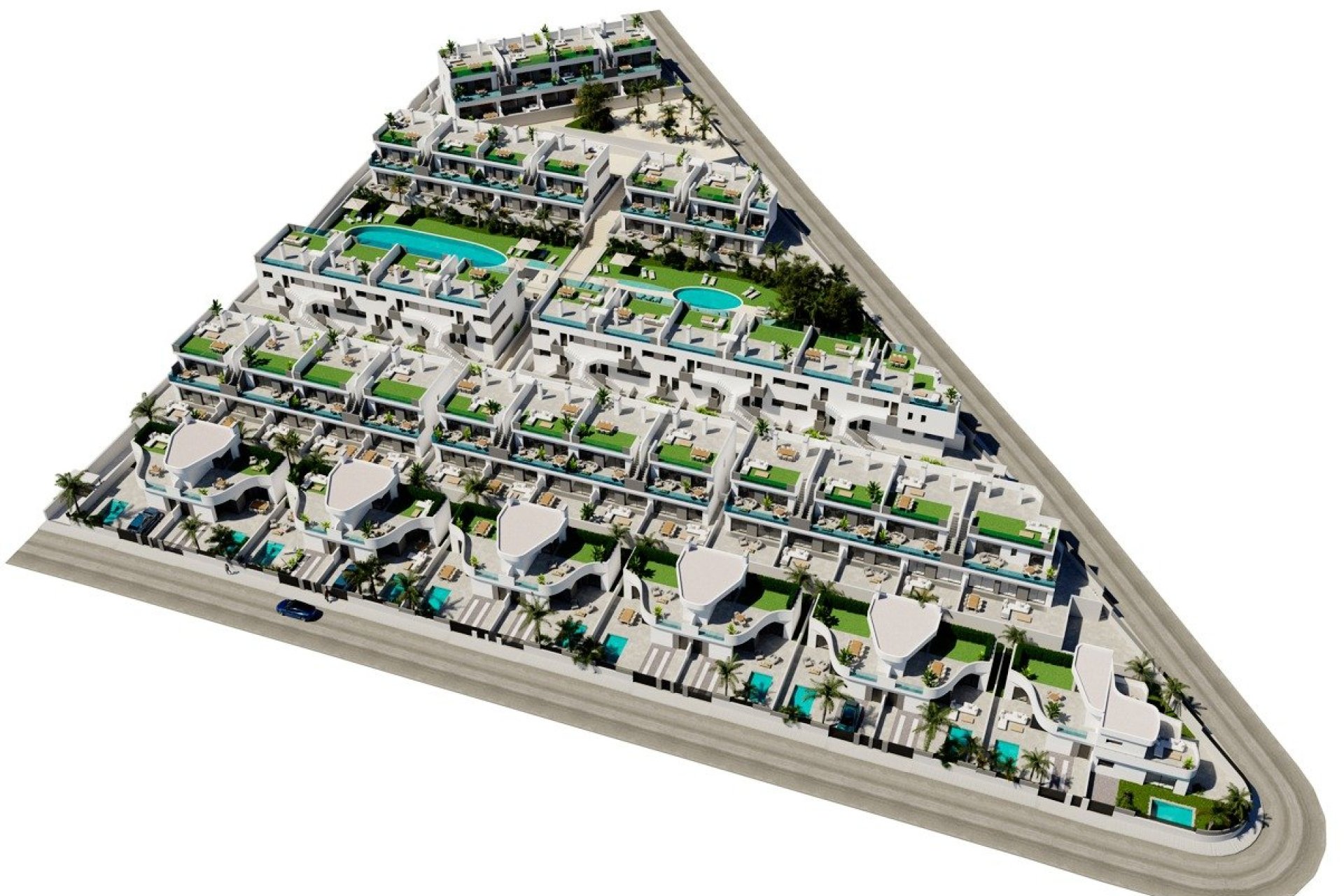 Nowy budynek - domek letniskowy - Torrevieja - Lago Jardín II