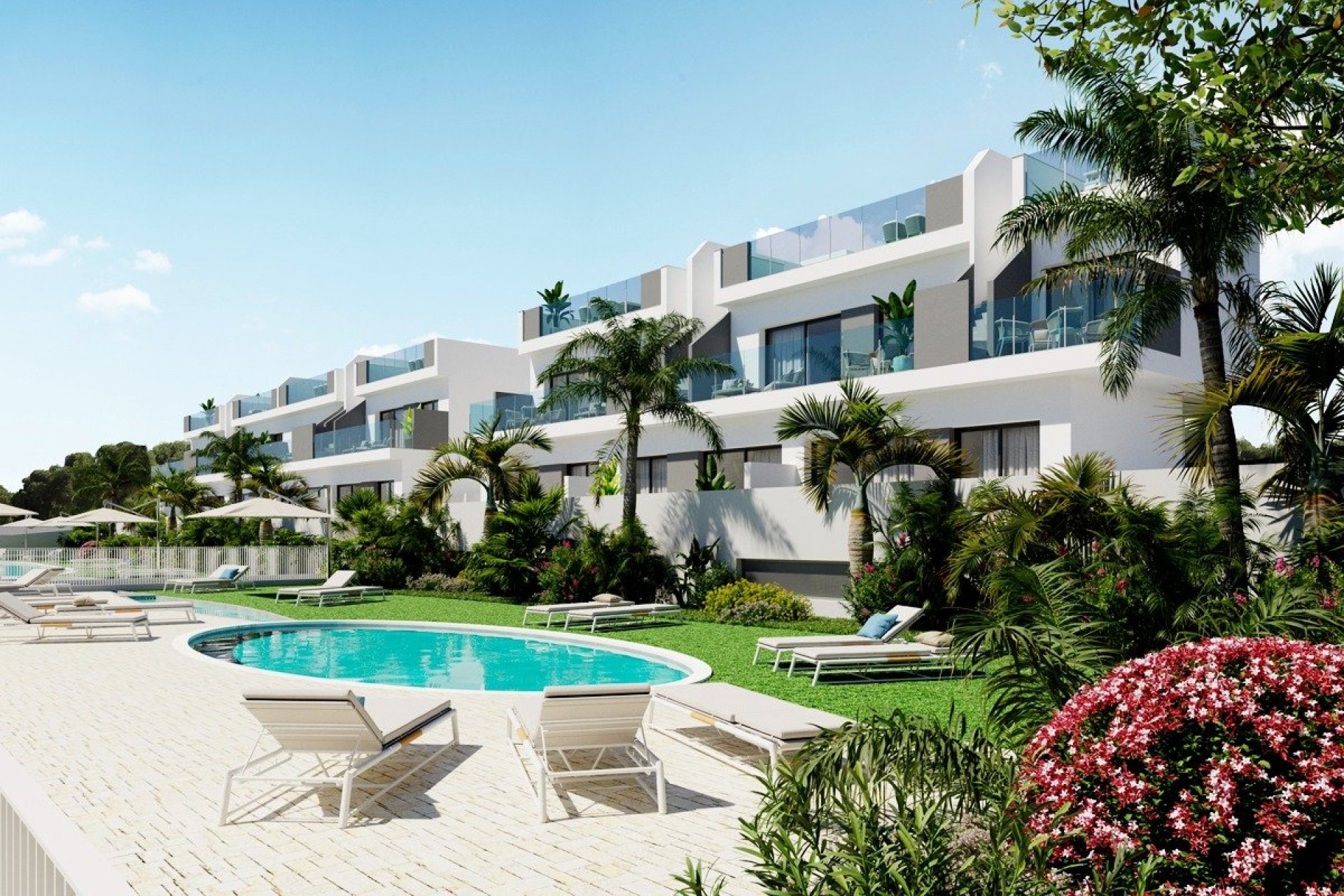 Nowy budynek - domek letniskowy - Torrevieja - Lago Jardín II