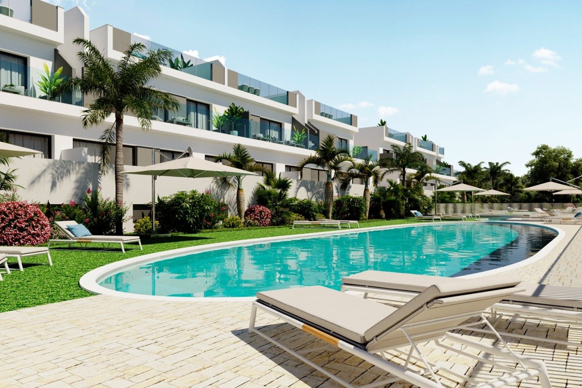 Nowy budynek - domek letniskowy - Torrevieja - Lago Jardín II