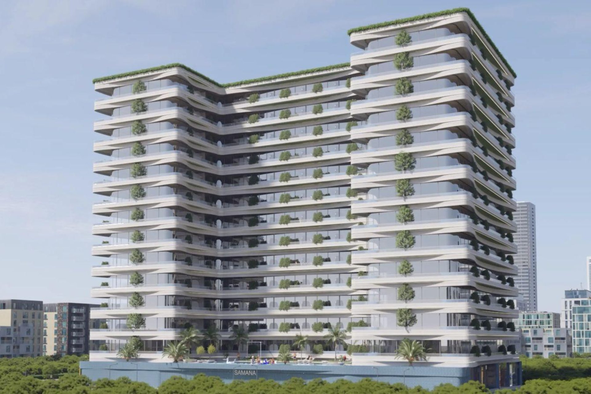 Nowy budynek - Mieszkanie w bloku - DUBAILAND RESIDENCE COMPLEX
