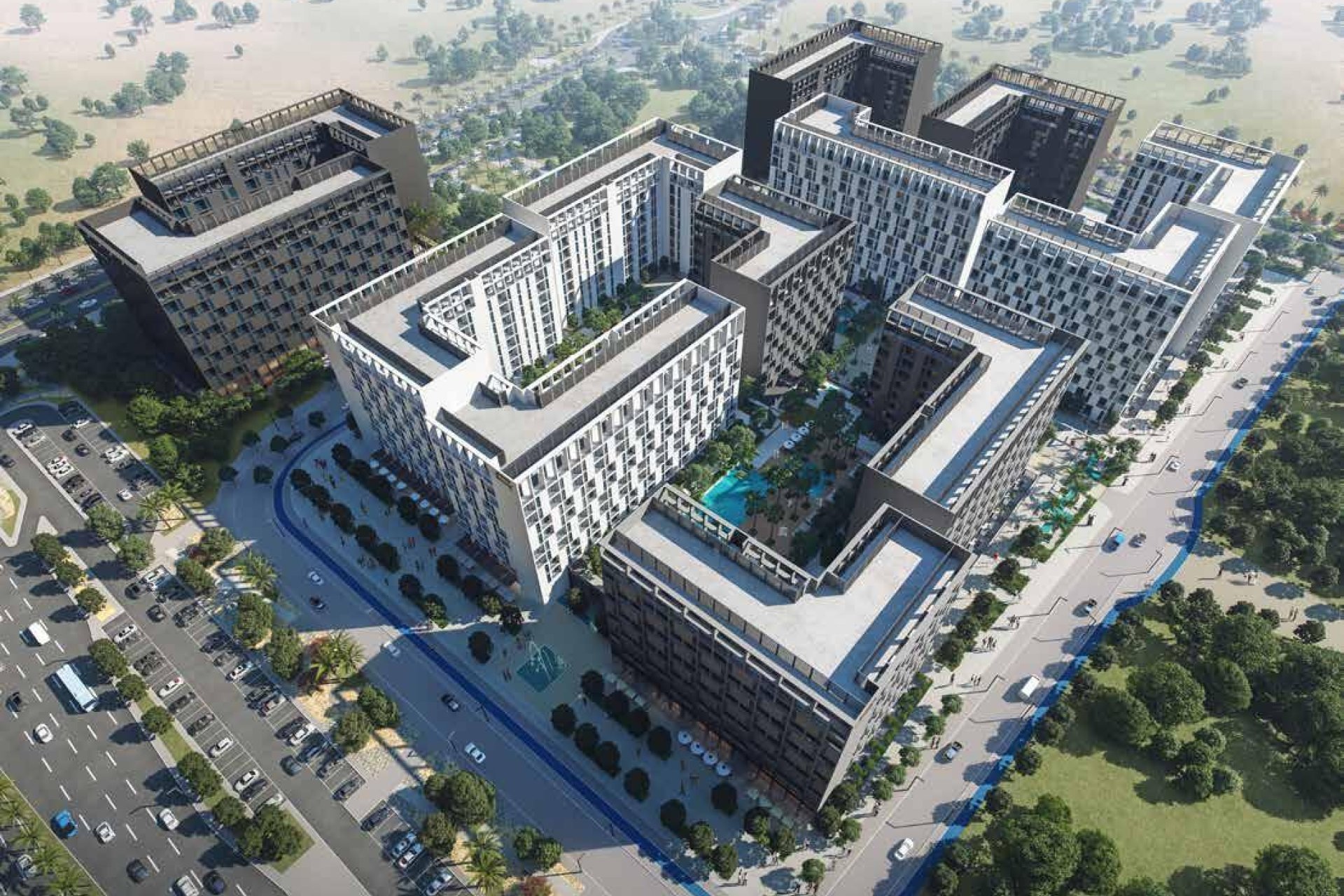 Nowy budynek - Mieszkanie w bloku - UNIVERSITY CITY