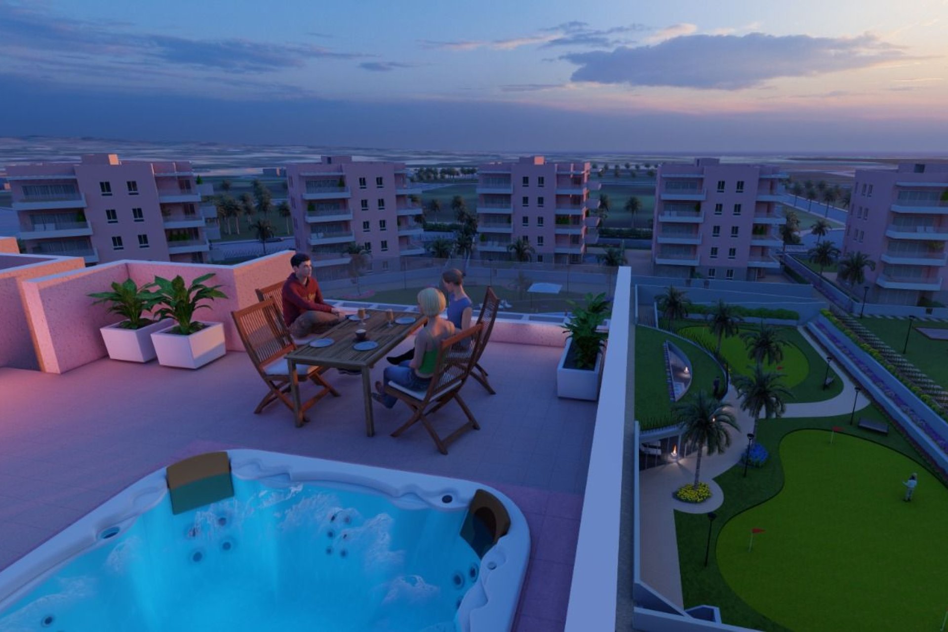 Nowy budynek - Penthouse - Guardamar del Segura - EL RASO