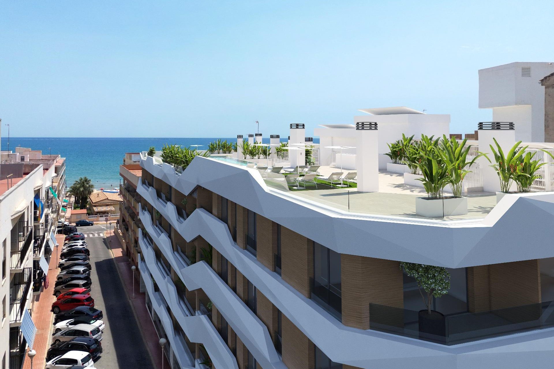 Nowy budynek - Penthouse - Guardamar del Segura - Pueblo
