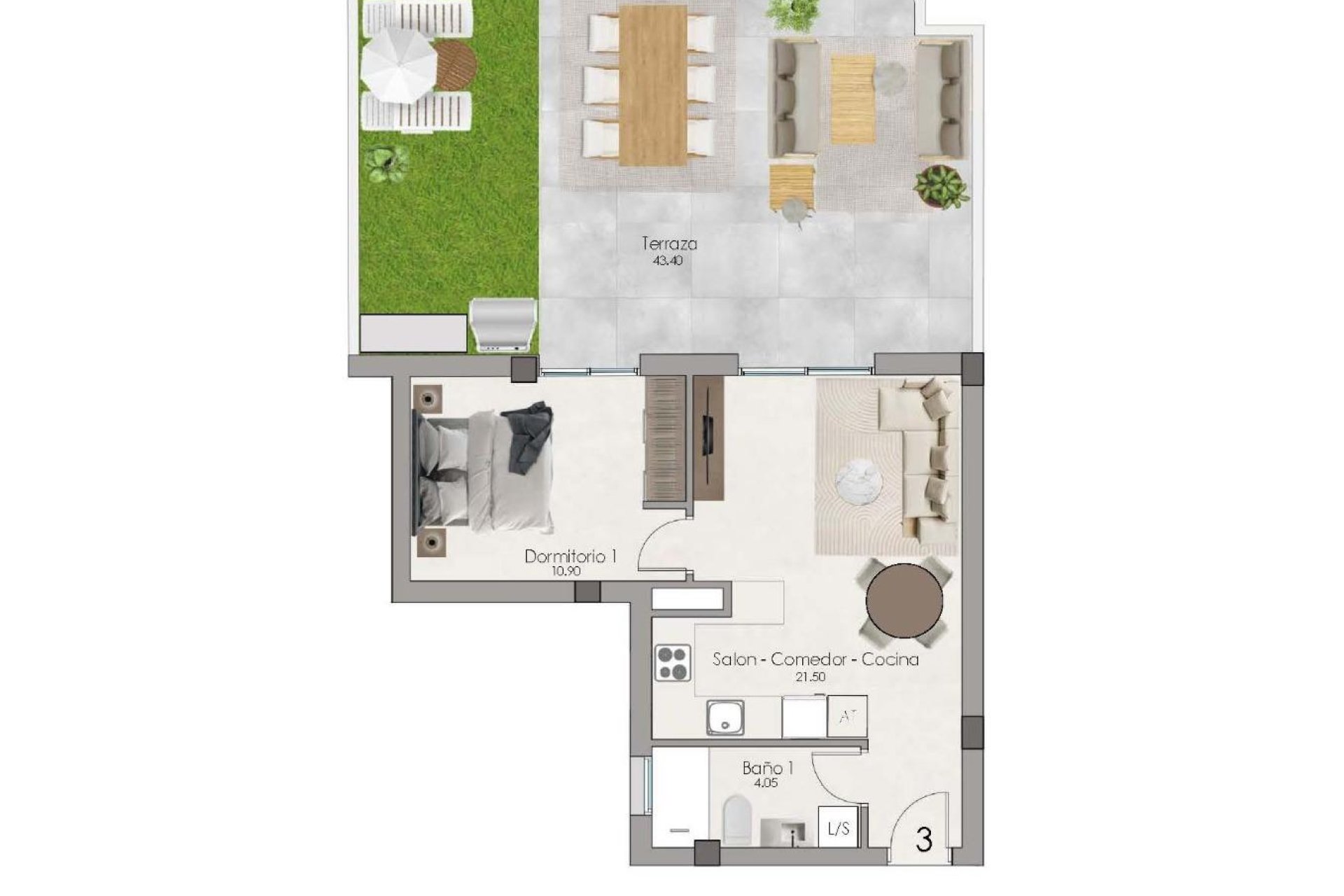 Nowy budynek - Penthouse - Santa Pola - Estacion de autobuses