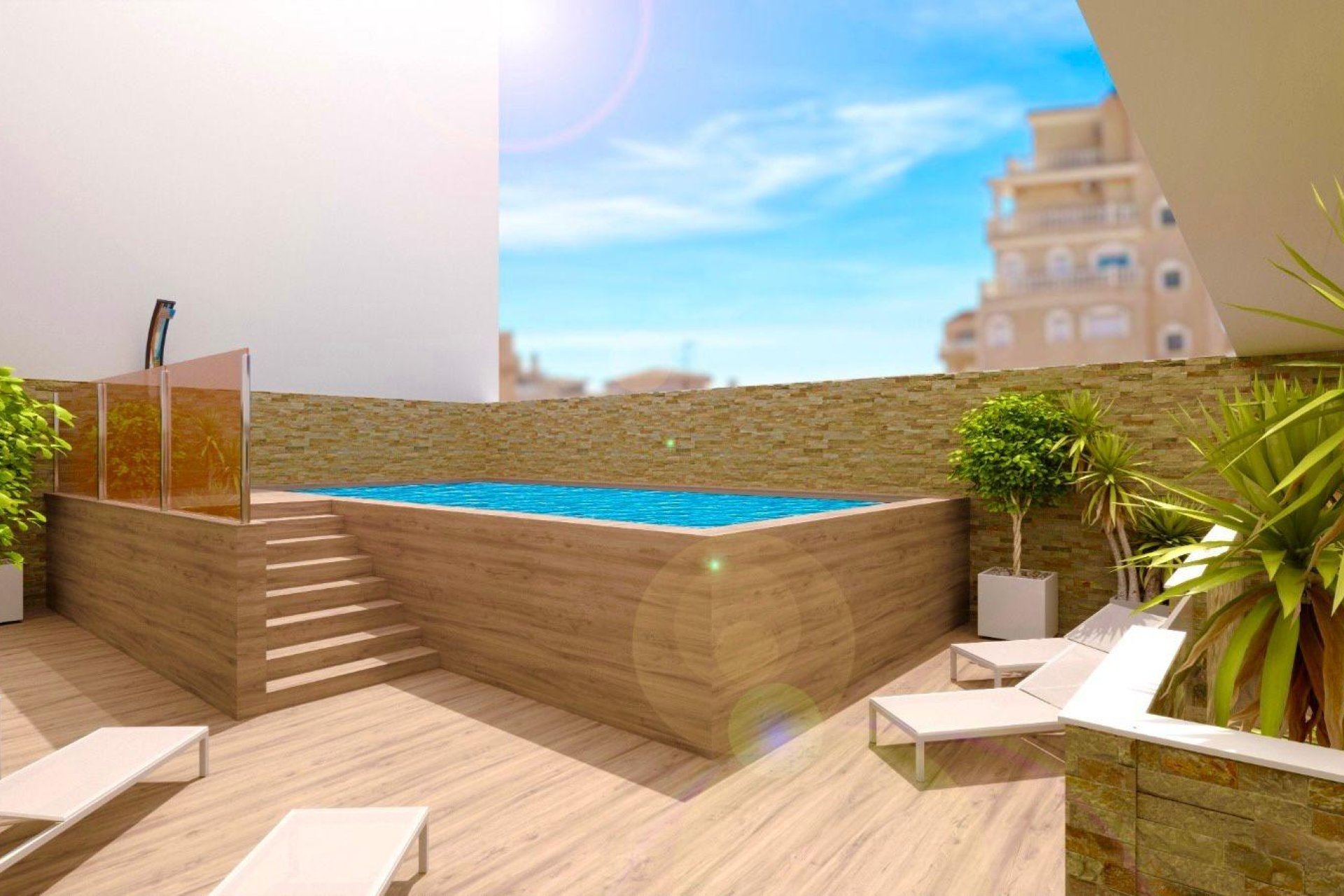 Nowy budynek - Penthouse - Torrevieja - Centro