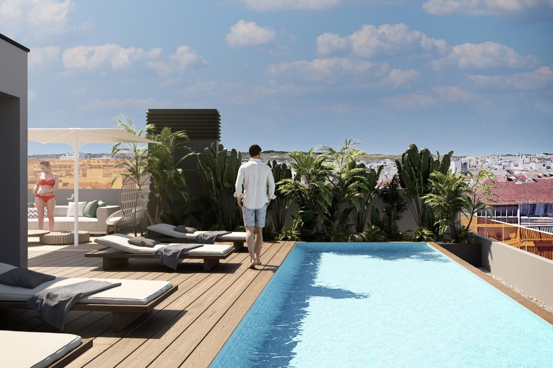 Nowy budynek - Penthouse - Torrevieja - Centro