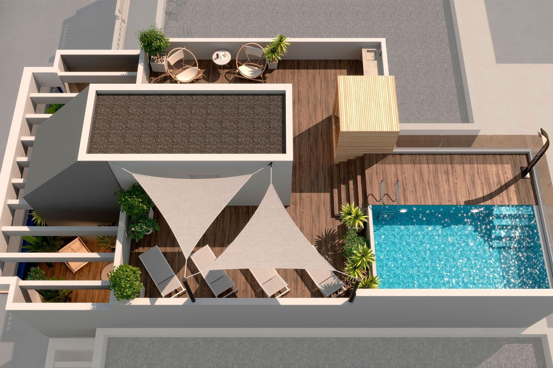 Nowy budynek - Penthouse - Torrevieja - Playa del Acequión